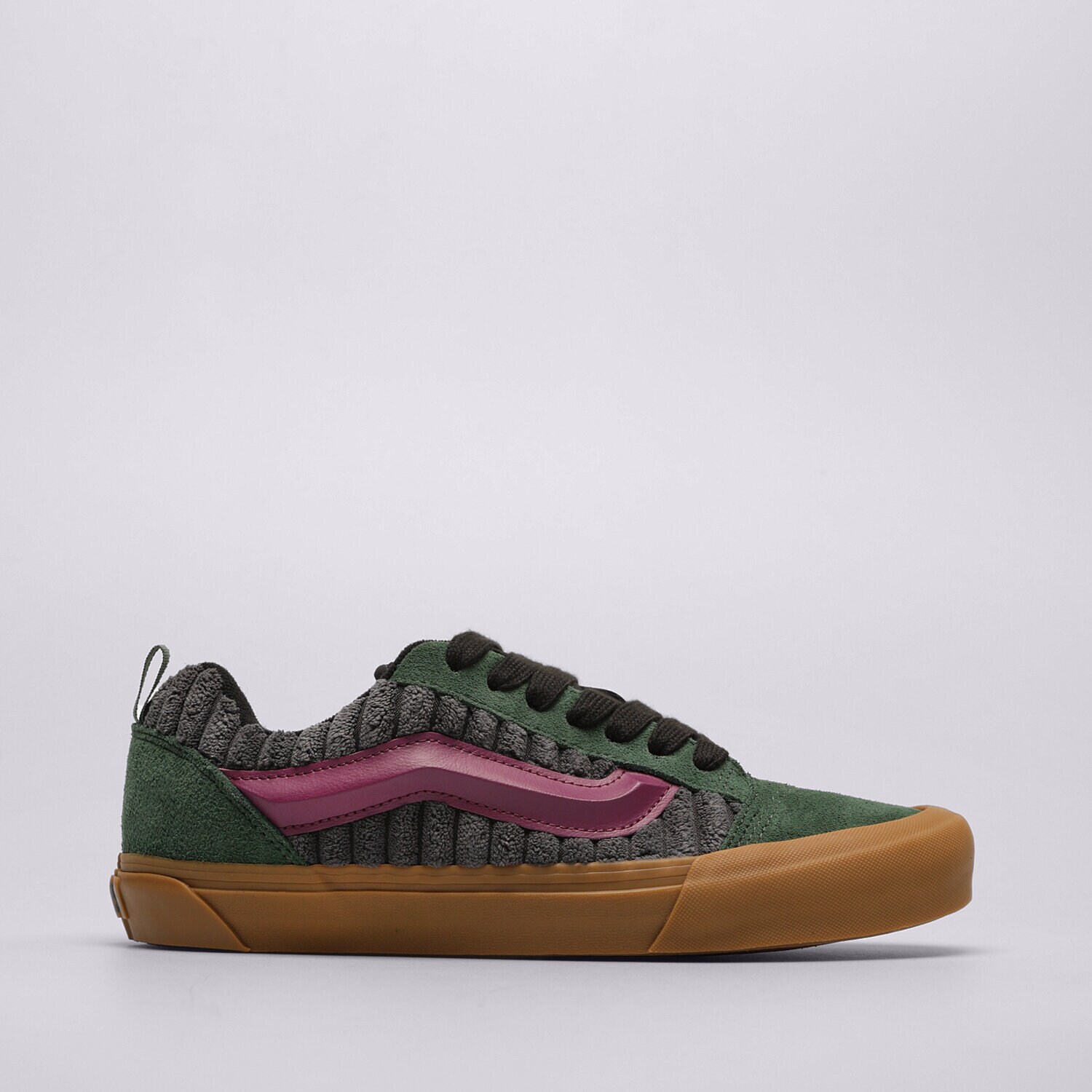 pánské skate boty (skateboardové) VANS KNU SKOOL  VN0009QC6KL1 ZELENÁ