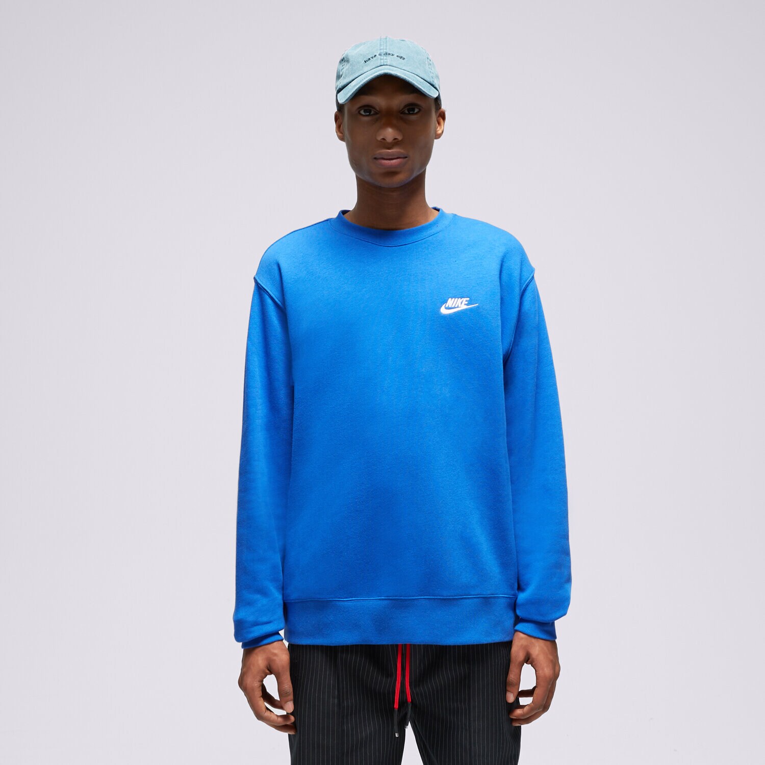 pánská mikina NIKE MIKINA M NK TCH TF BV2662-480 MODRÁ