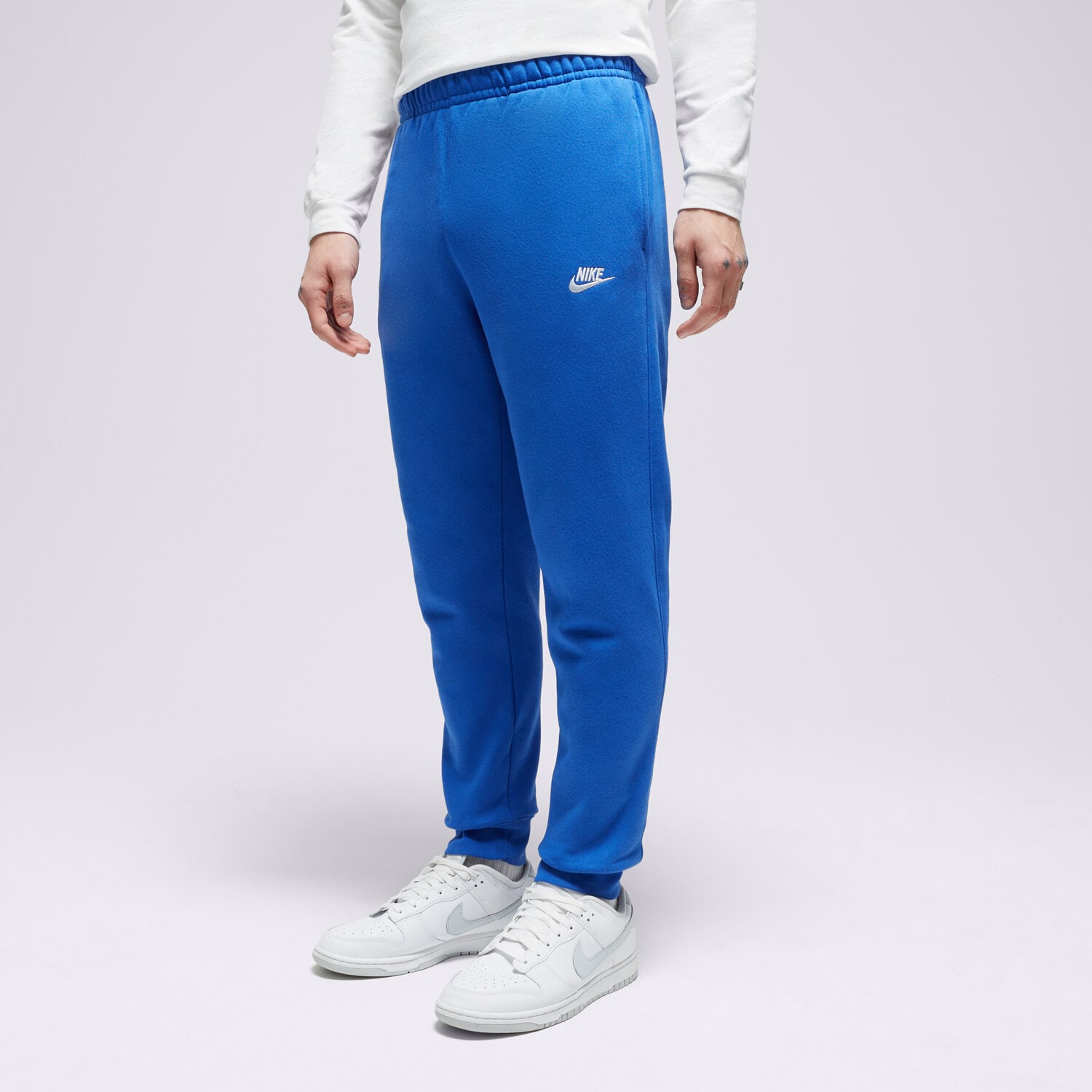 pánské kalhoty NIKE KALHOTY  SPORTSWEAR CLUB FLEECE BV2671-480 MODRÁ