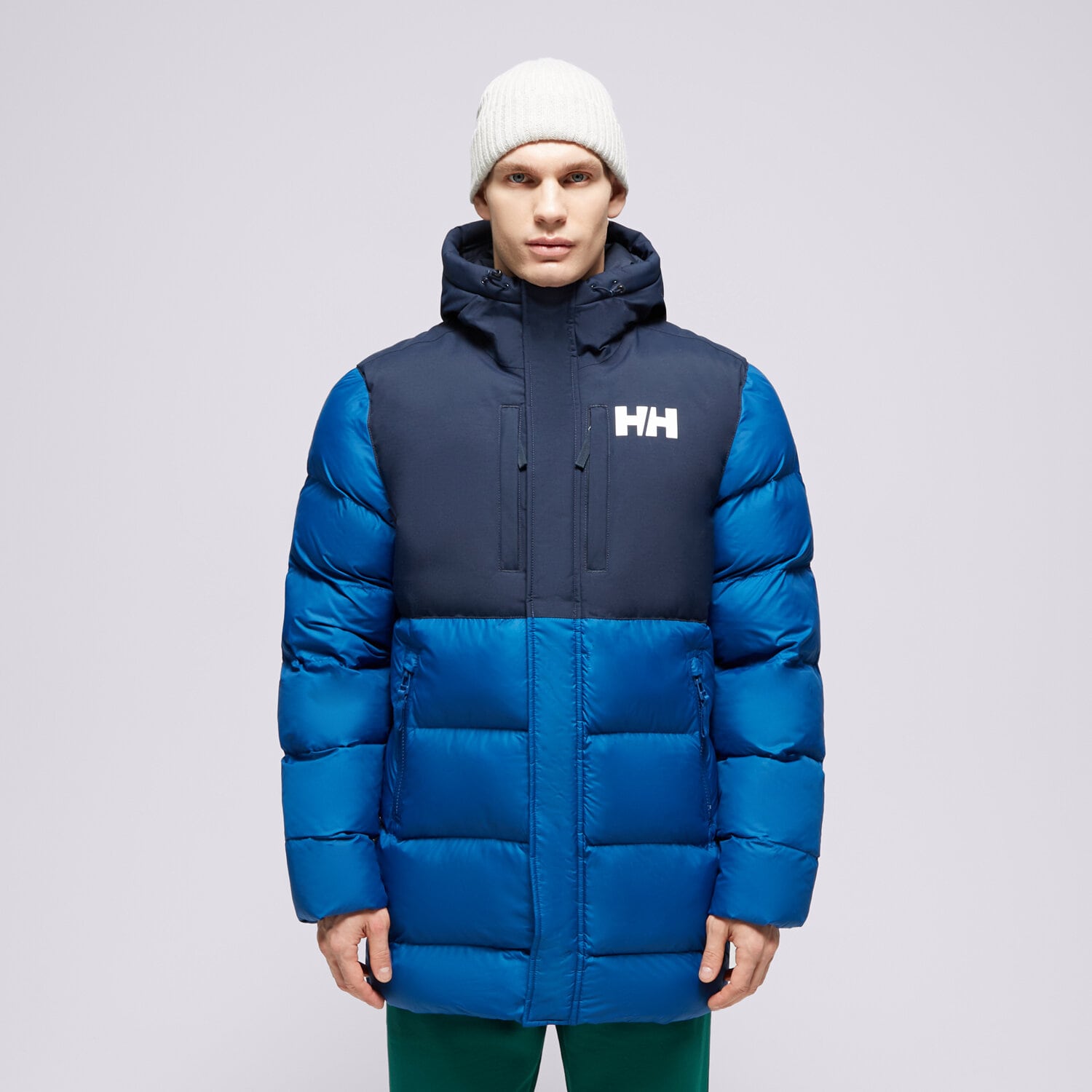 pánská zimní bunda HELLY HANSEN BUNDA ZIMNÍ ACTIVE PUFFY 53522_606 MODRÁ