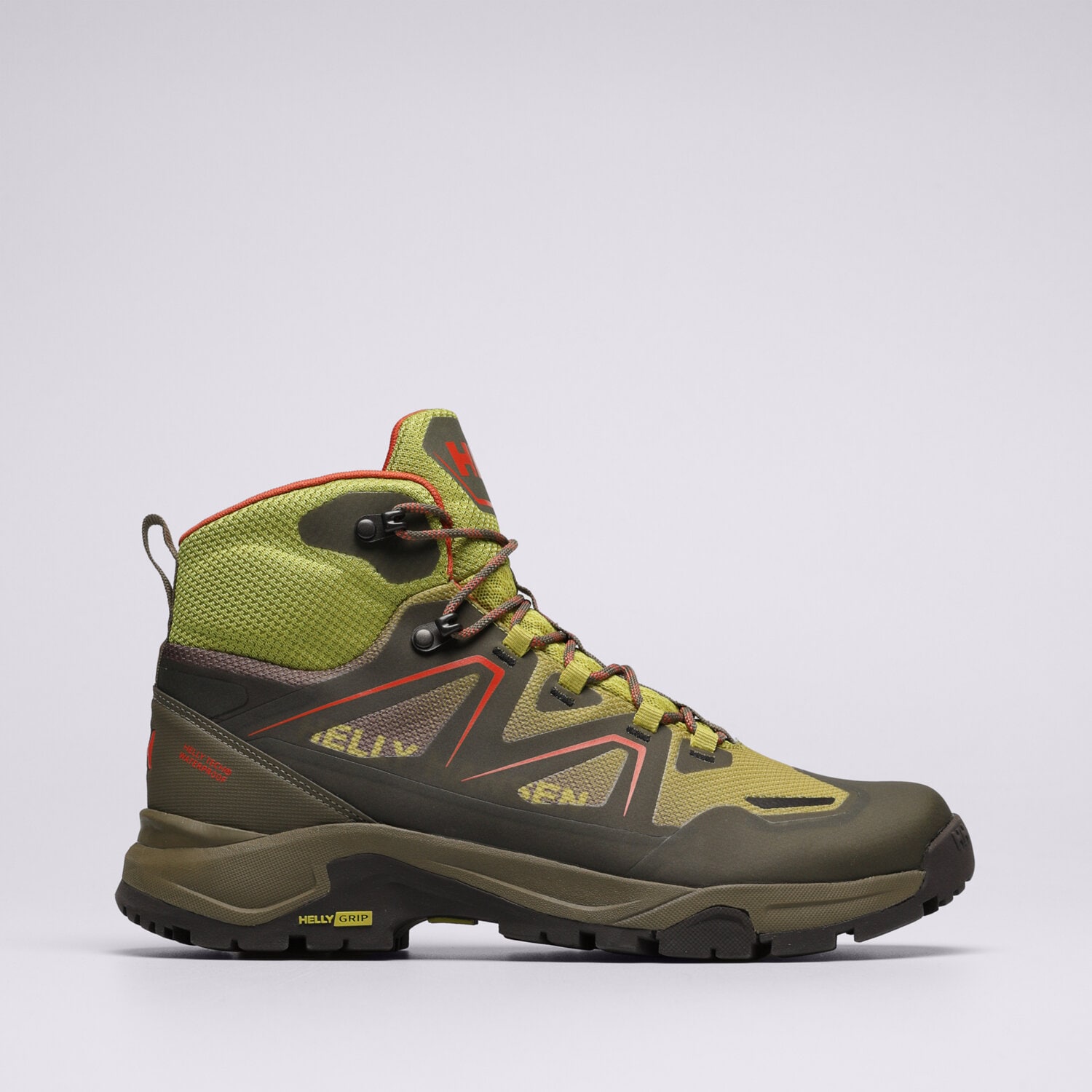 pánská outdoorová obuv HELLY HANSEN CASCADE MID 11751452 ZELENÁ