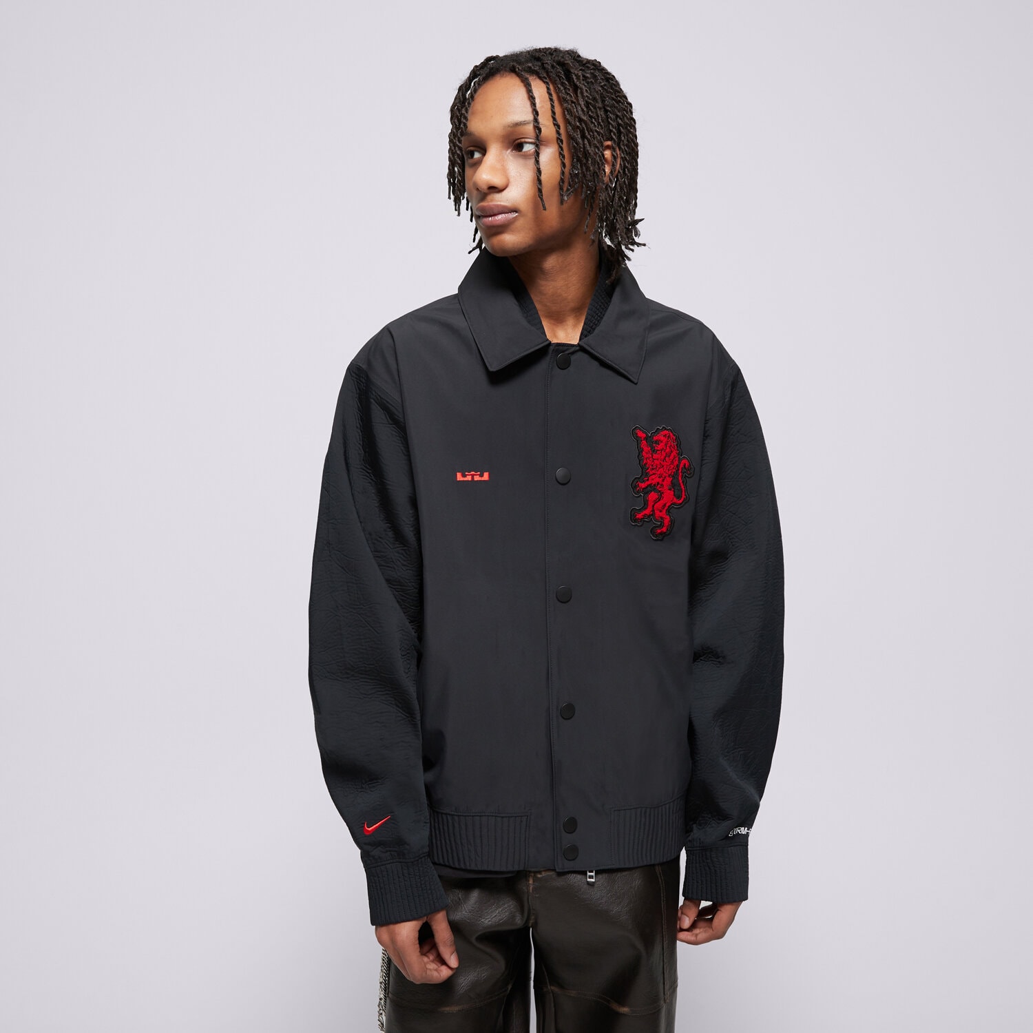 pánská zimní bunda NIKE BUNDA LeBron James M NK SFADV NBA FB7125-010 ČERNÁ