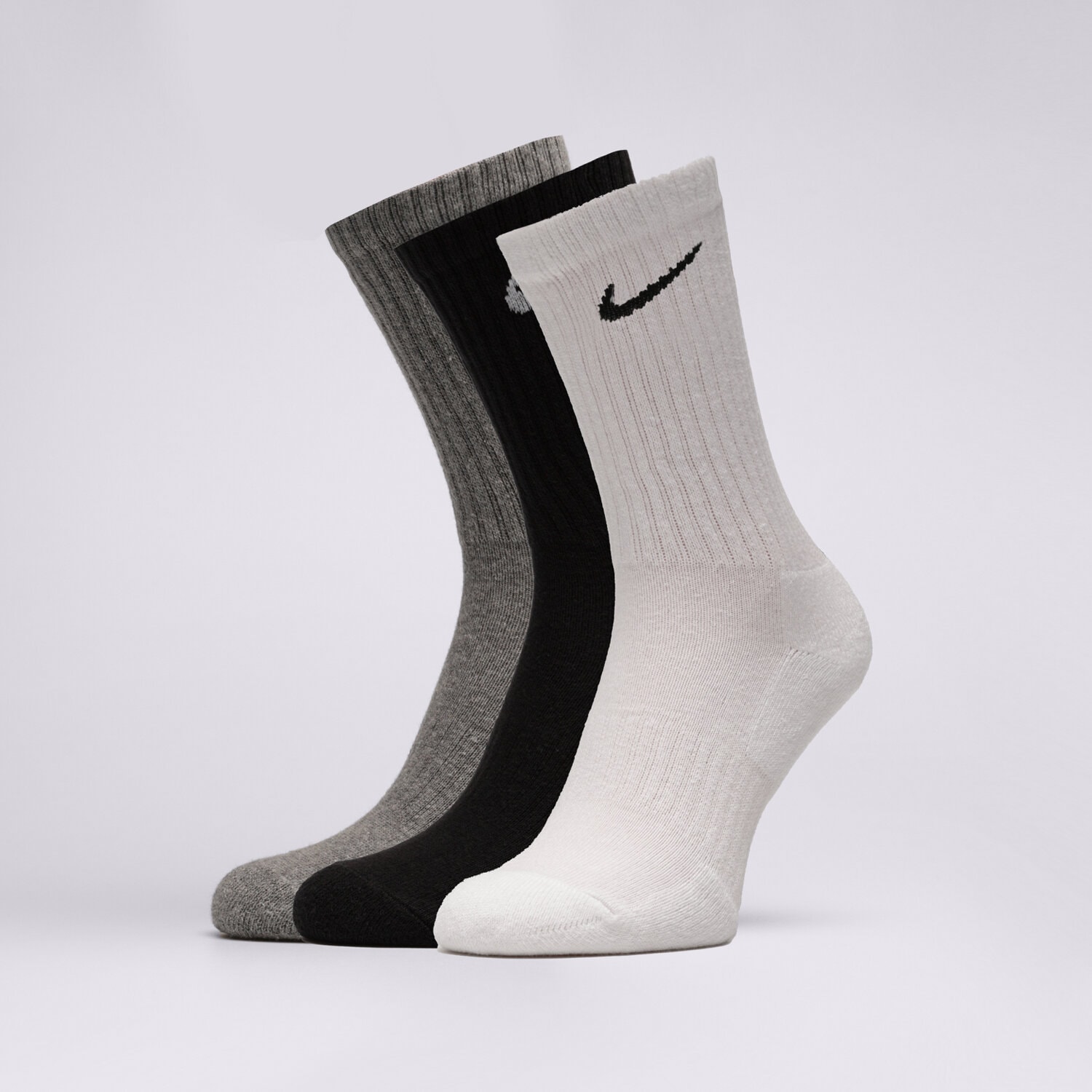 dámské ponožky NIKE 3-PACK CUSHIONED CREW SOCKS SX7664-964 VÍCEBAREVNÁ