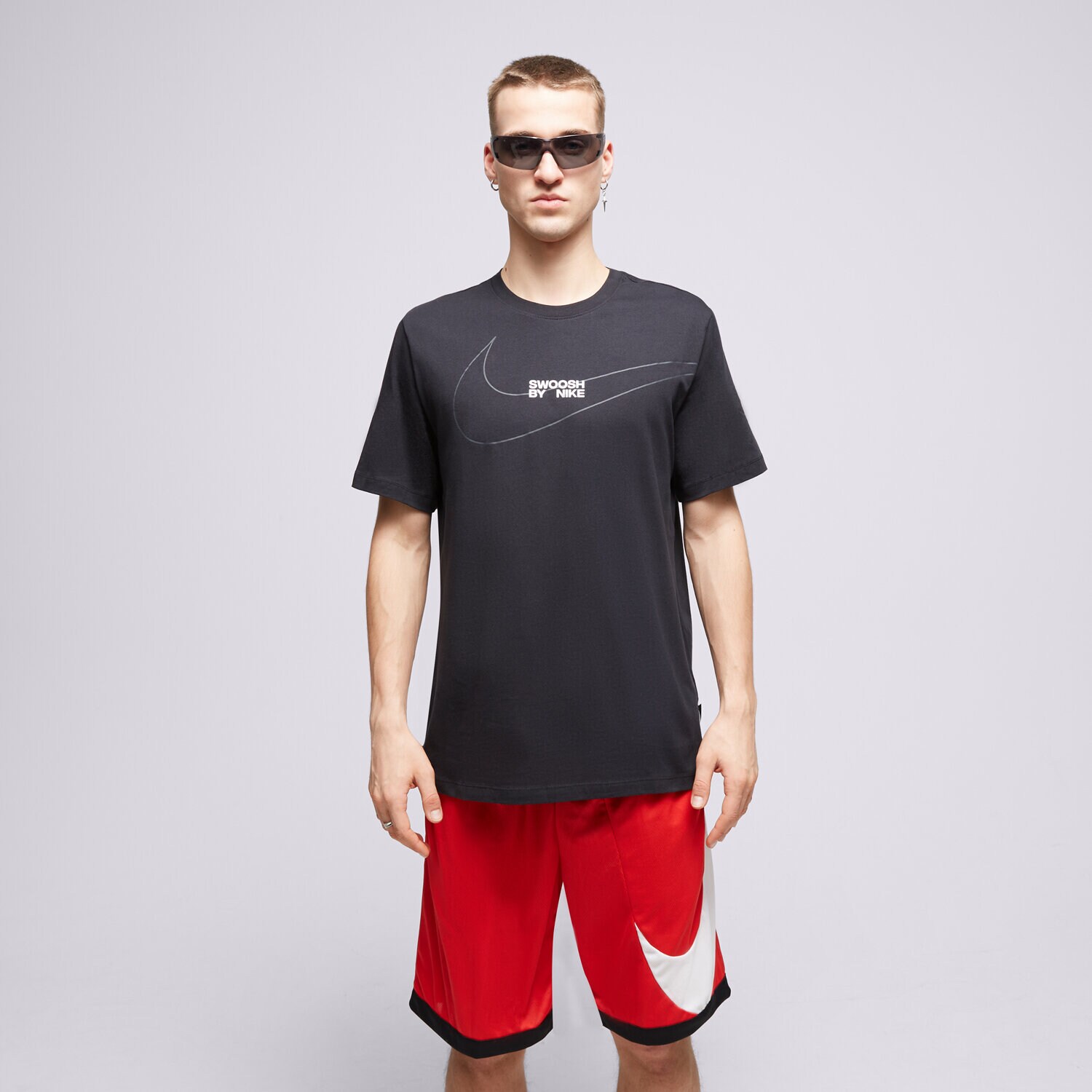 pánské tričko NIKE TRIČKO M NSW TEE LBR BIG SWOOSH AIR MAX FQ3785-010 ČERNÁ