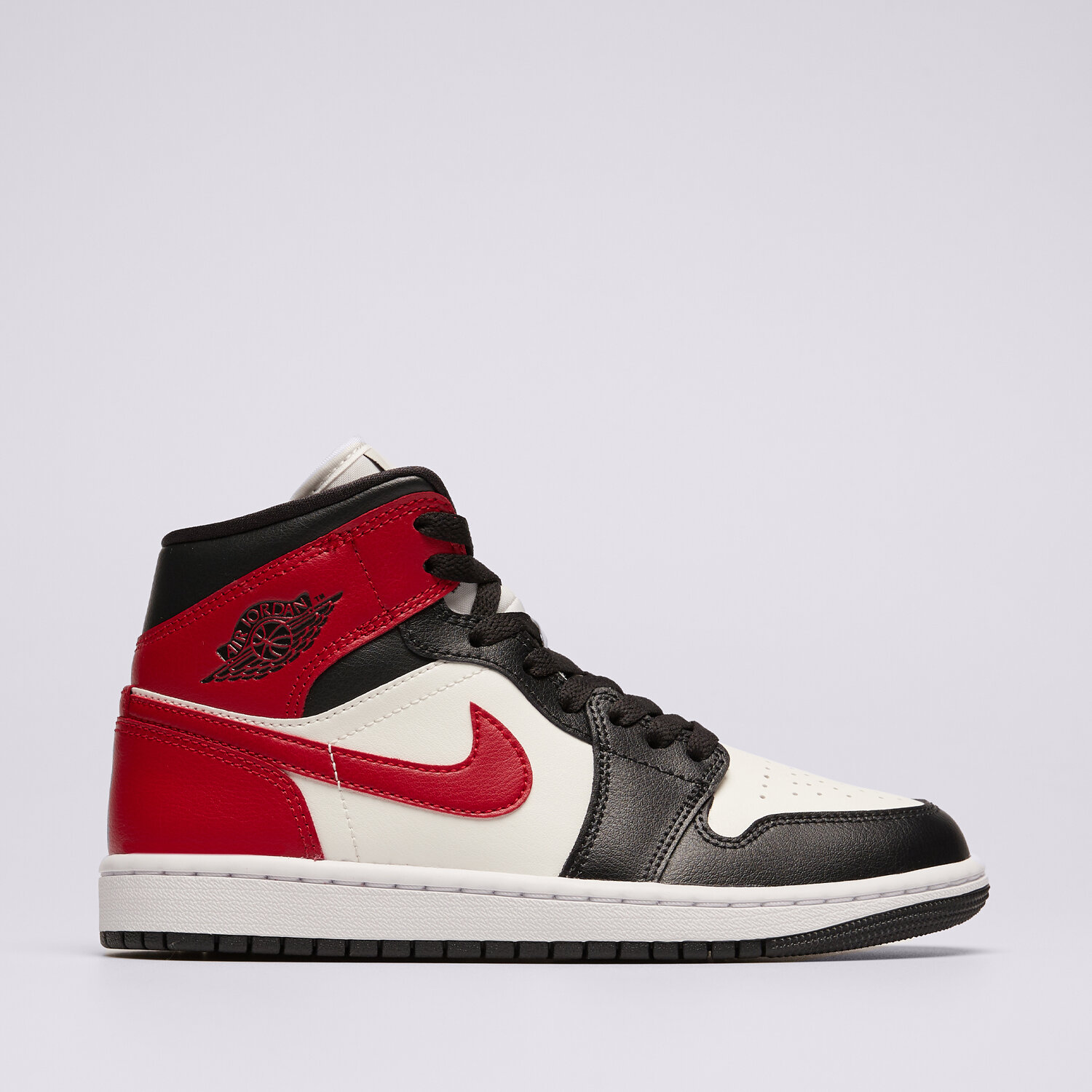 dámské tenisky AIR JORDAN 1 MID  BQ6472-160 ČERVENÁ
