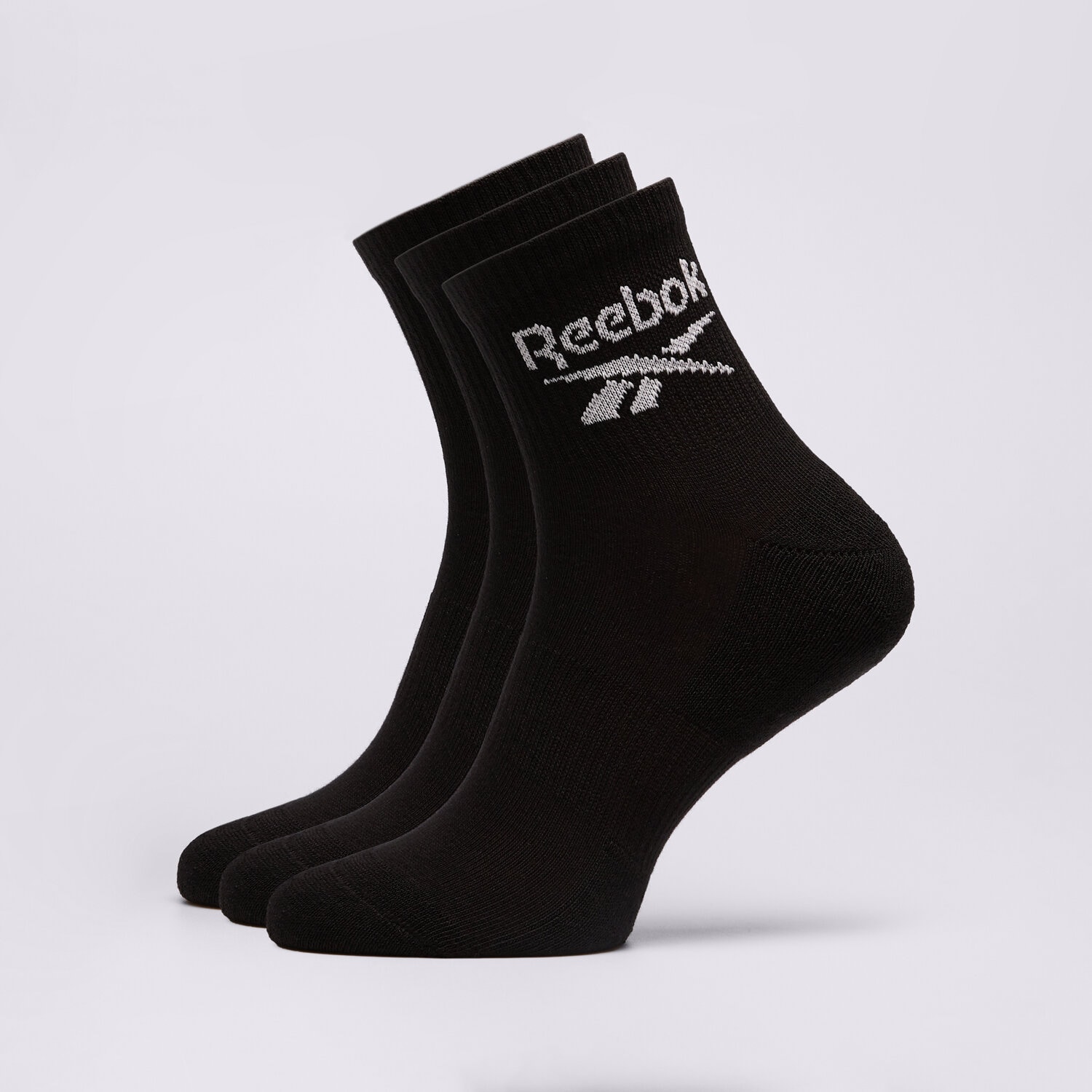 dámské ponožky REEBOK PONOŽKY 3 PACK SOCKS QUARTER RBKANTF23057-R0427-2 ČERNÁ