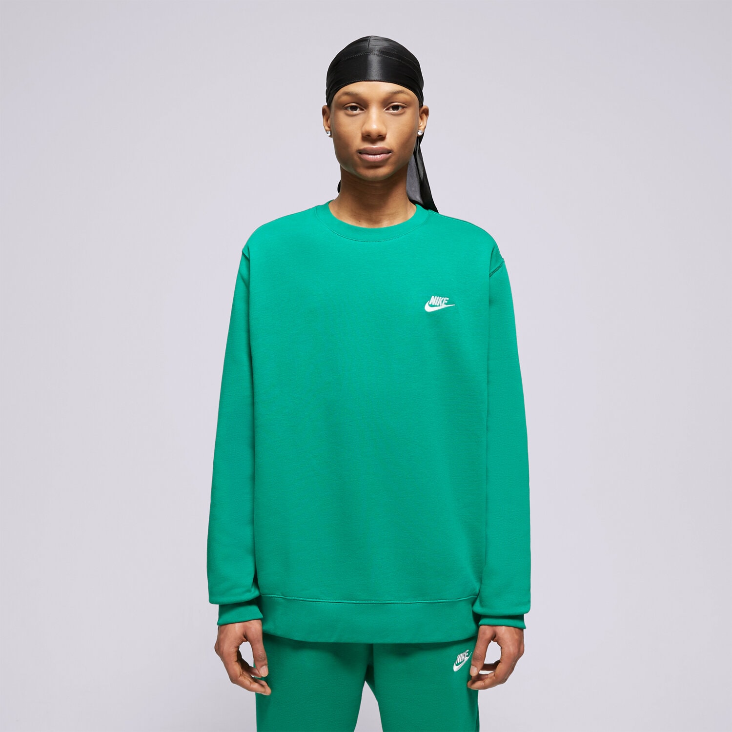 pánská mikina NIKE MIKINA SPORTSWEAR CLUB FLEECE BV2662-365 ZELENÁ