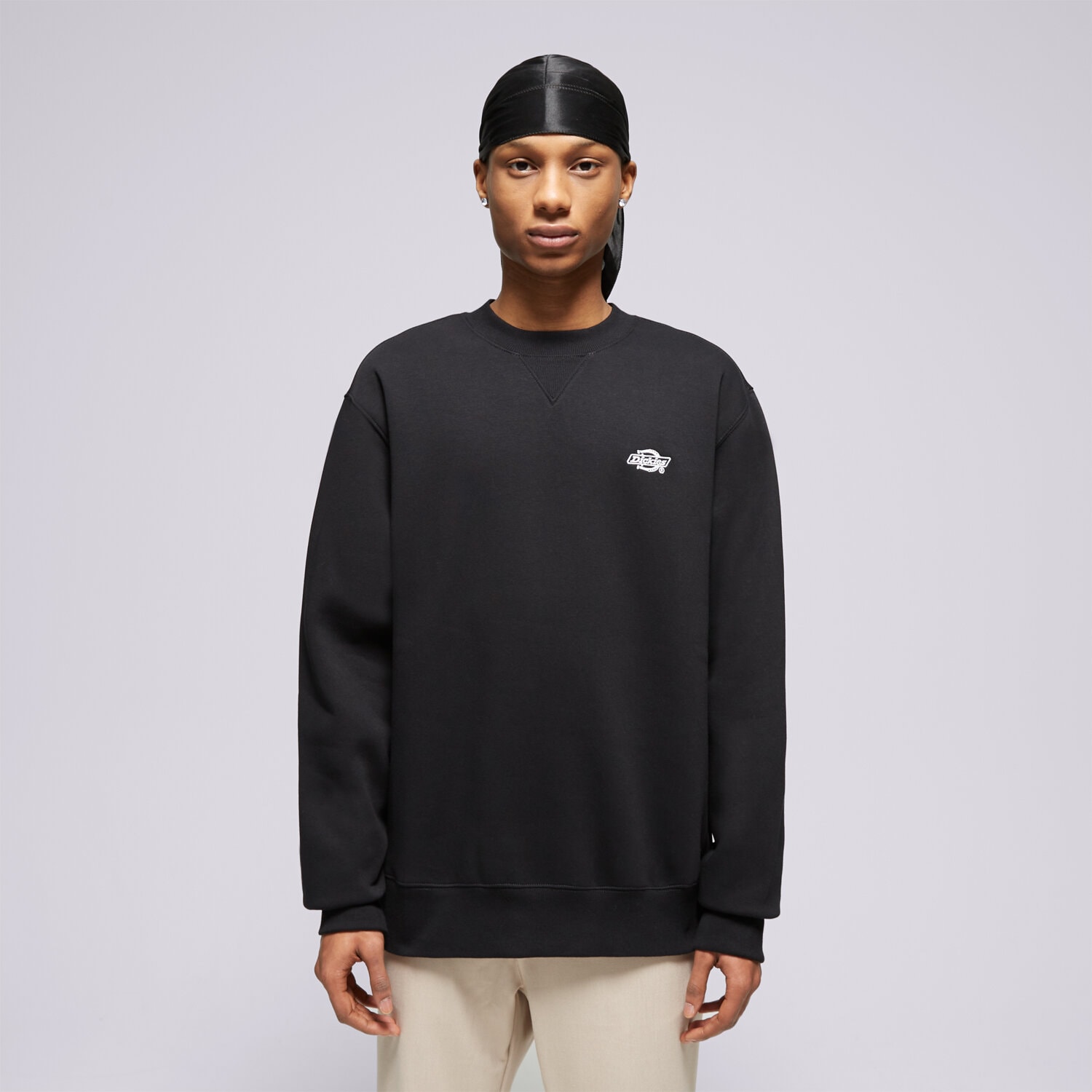 pánská mikina DICKIES MIKINA SUMMERDALE SWEATSHIRT DK0A4Y6QBLK1 ČERNÁ
