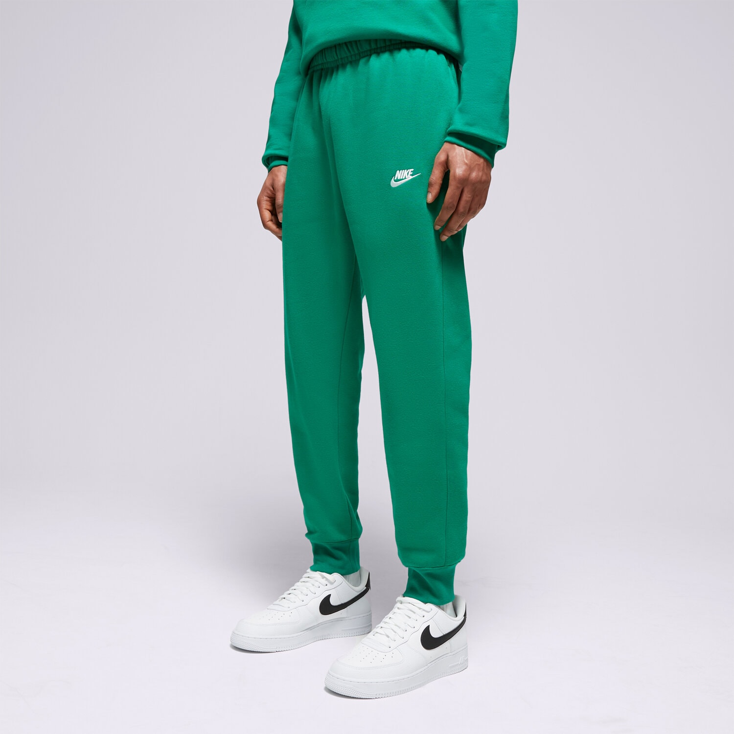 pánské kalhoty NIKE KALHOTY  SPORTSWEAR CLUB FLEECE BV2671-365 ZELENÁ