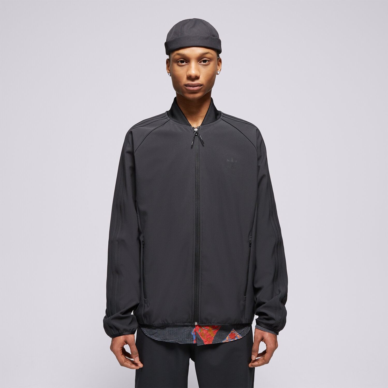 pánská mikina ADIDAS MIKINA SST TT IM9883 ČERNÁ