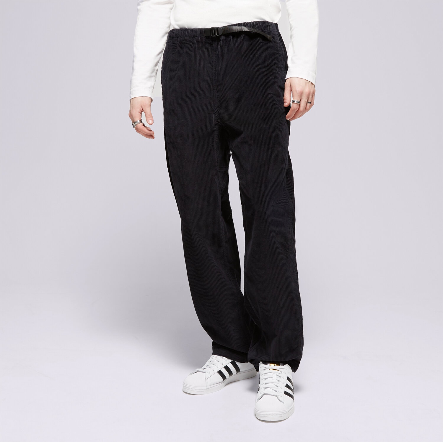 pánské kalhoty LEVI'S KALHOTY  SKATE QUICK RELEASE PANT BLACKS A0968-0011 ČERNÁ