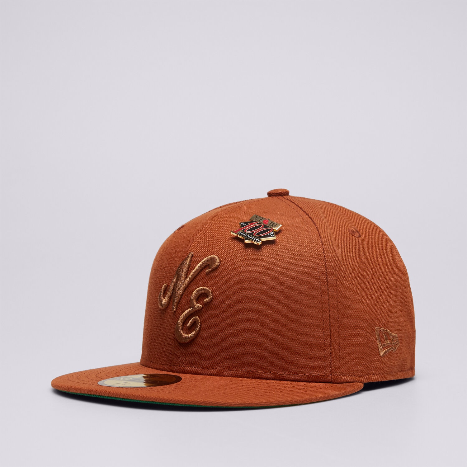 dětská kšiltovka NEW ERA ČEPICE NEW ERA SCRIPT 5950 NONE 60434974 HNĚDÁ