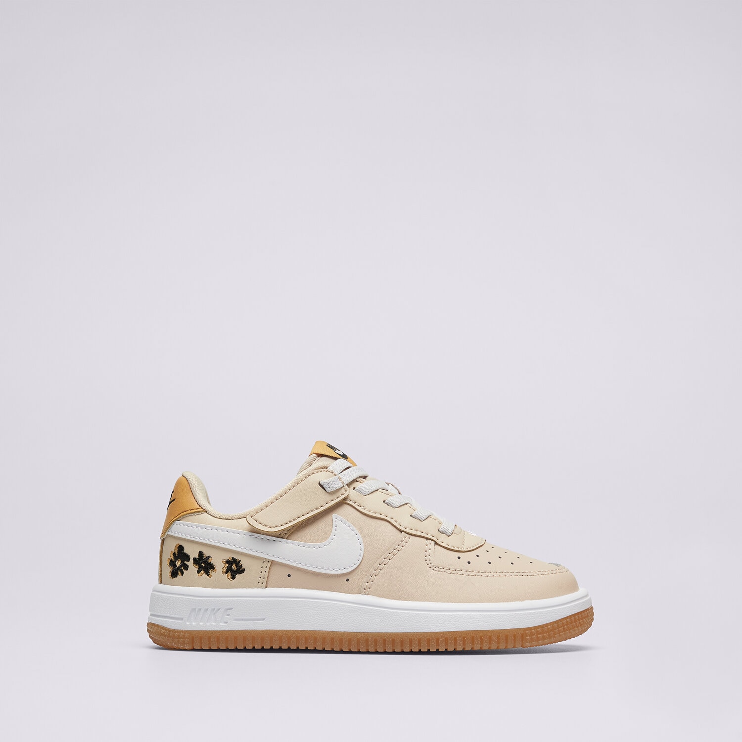 dětské tenisky NIKE FORCE 1 LOW EASYON  FZ1602-100 BÉŽOVÁ