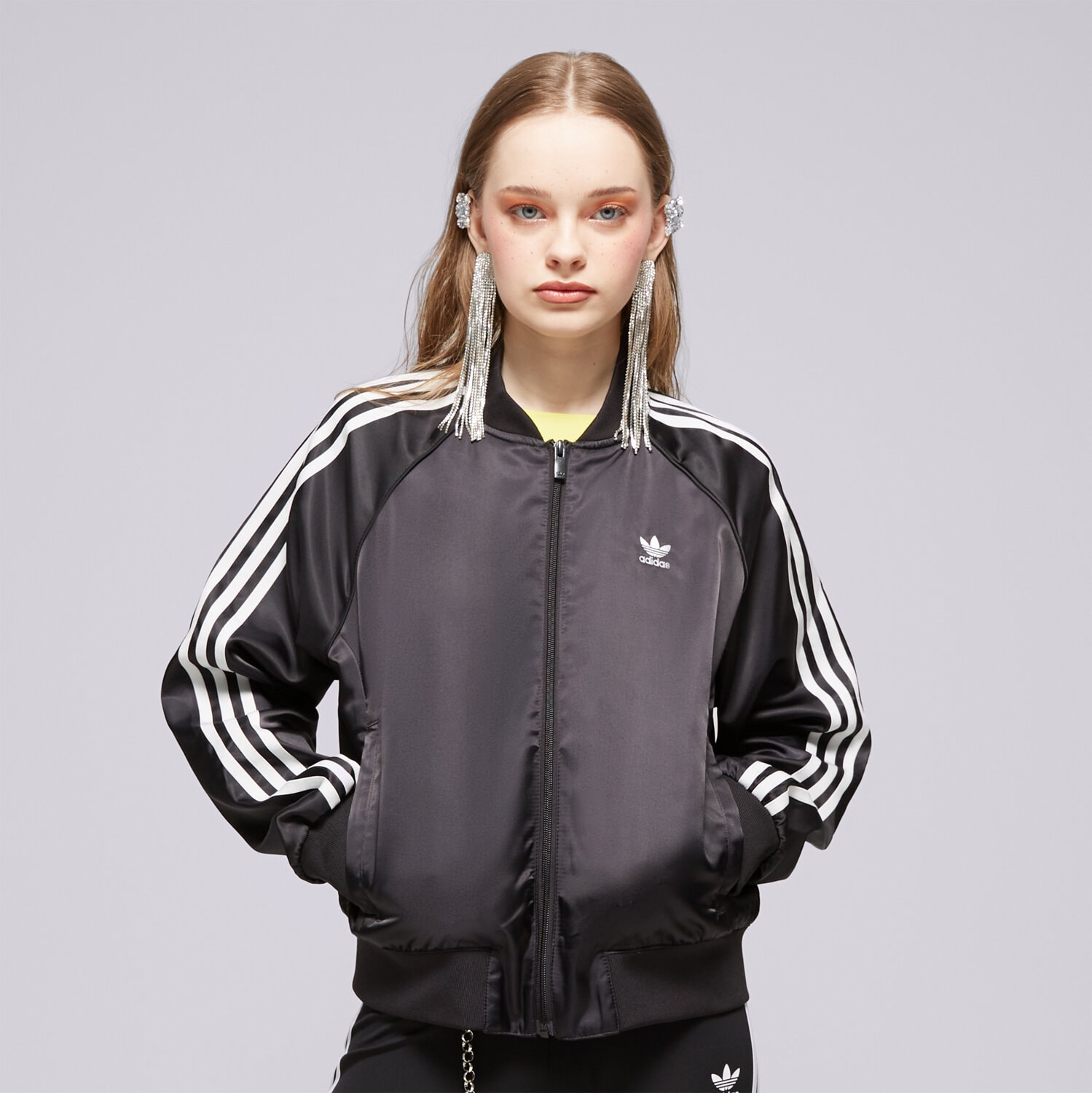 dámská mikina ADIDAS MIKINA SST BLOUSON IU2533 ČERNÁ