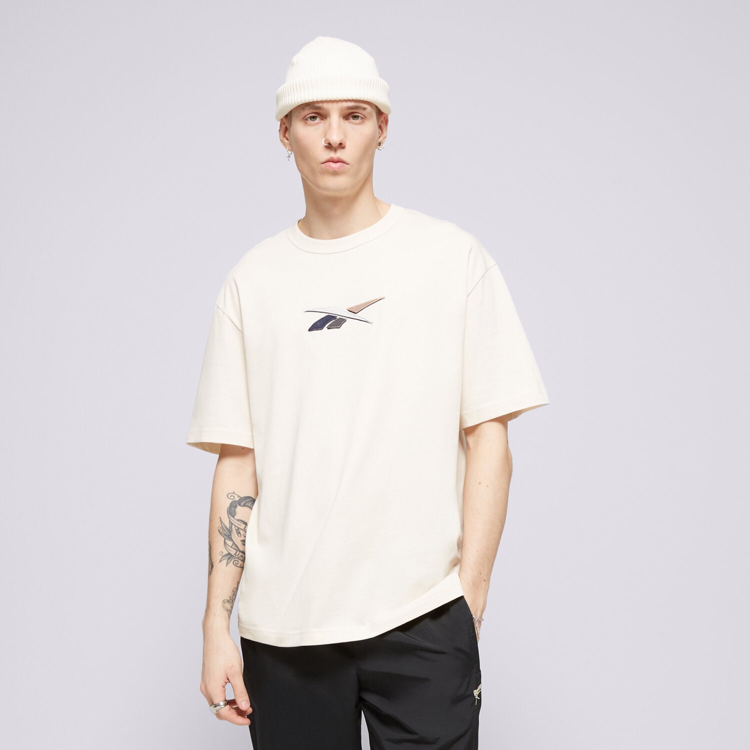 pánské tričko REEBOK TRIČKO CL NO DYE UNIFORM TEE 100075550 BÍLÁ