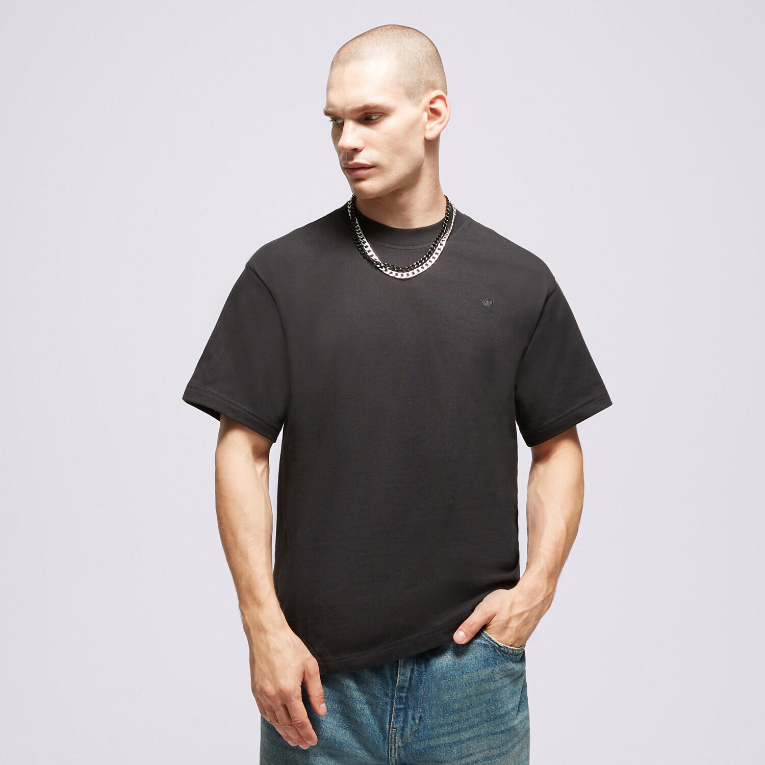 pánské tričko ADIDAS TRIČKO C TEE HK2890 ČERNÁ