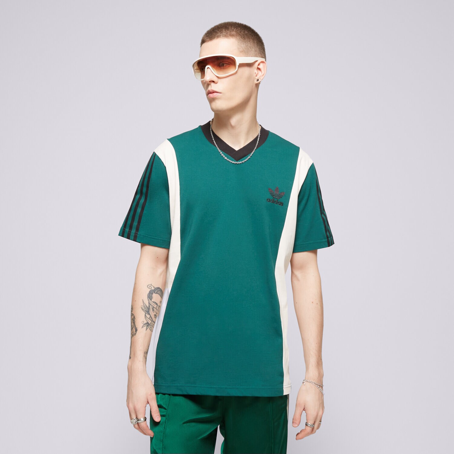 pánské tričko ADIDAS TRIČKO ARCHIVE TEE IS1406 ZELENÁ
