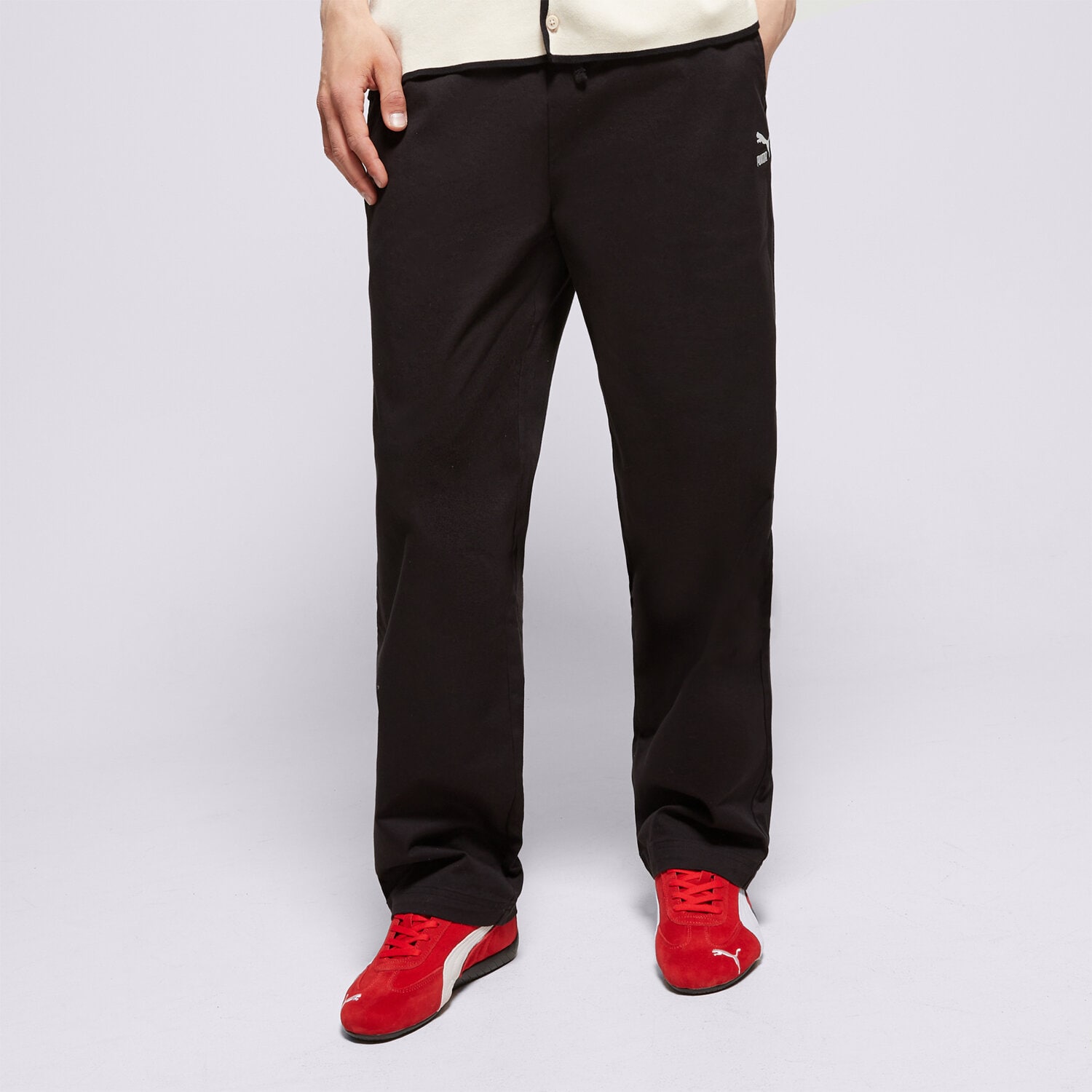 pánské kalhoty PUMA KALHOTY  BETTER CLASSICS WOVEN PANTS 62425901 ČERNÁ