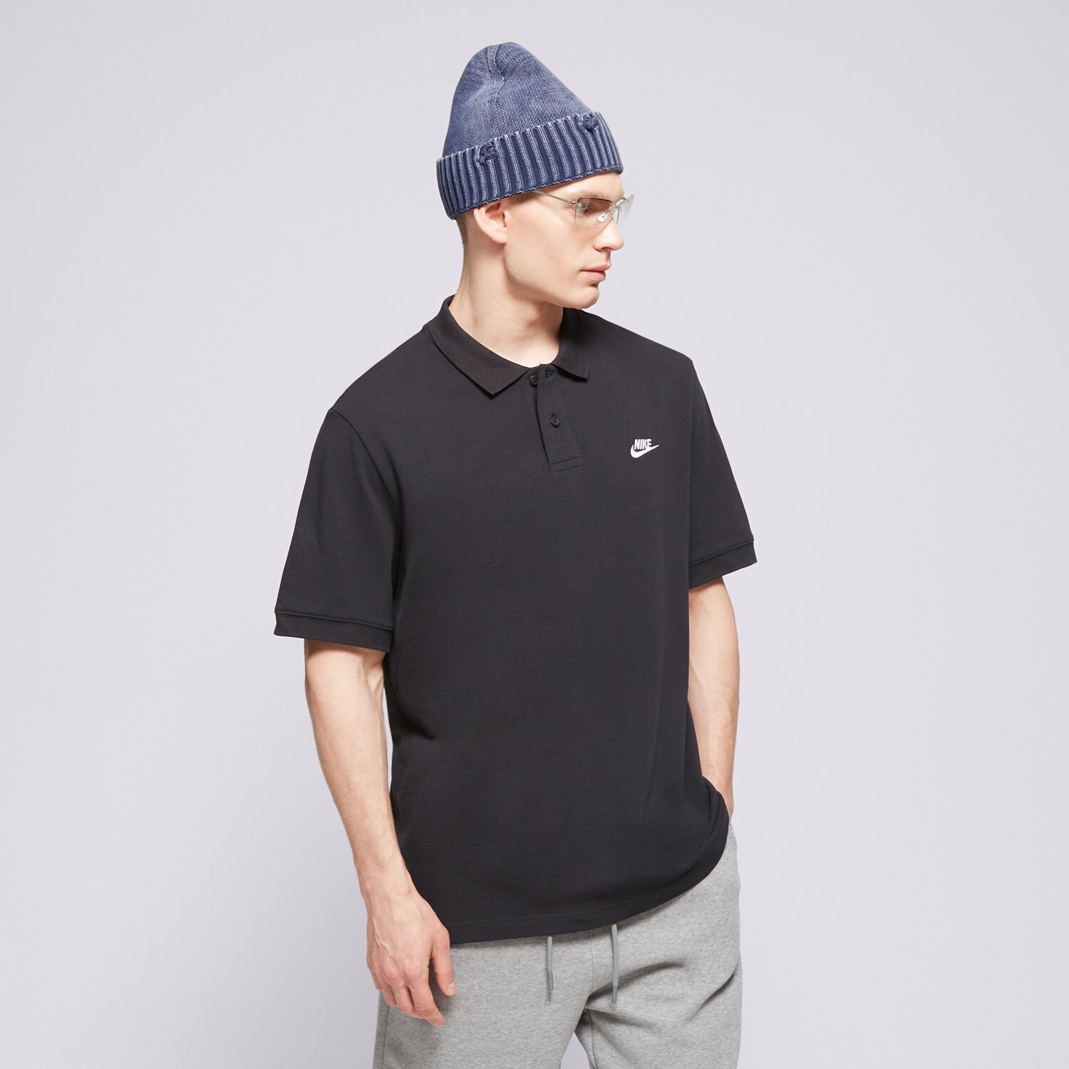 pánské polo tričko NIKE TRIČKO MEN'S SHORT-SLEEVE FN3894-010 ČERNÁ