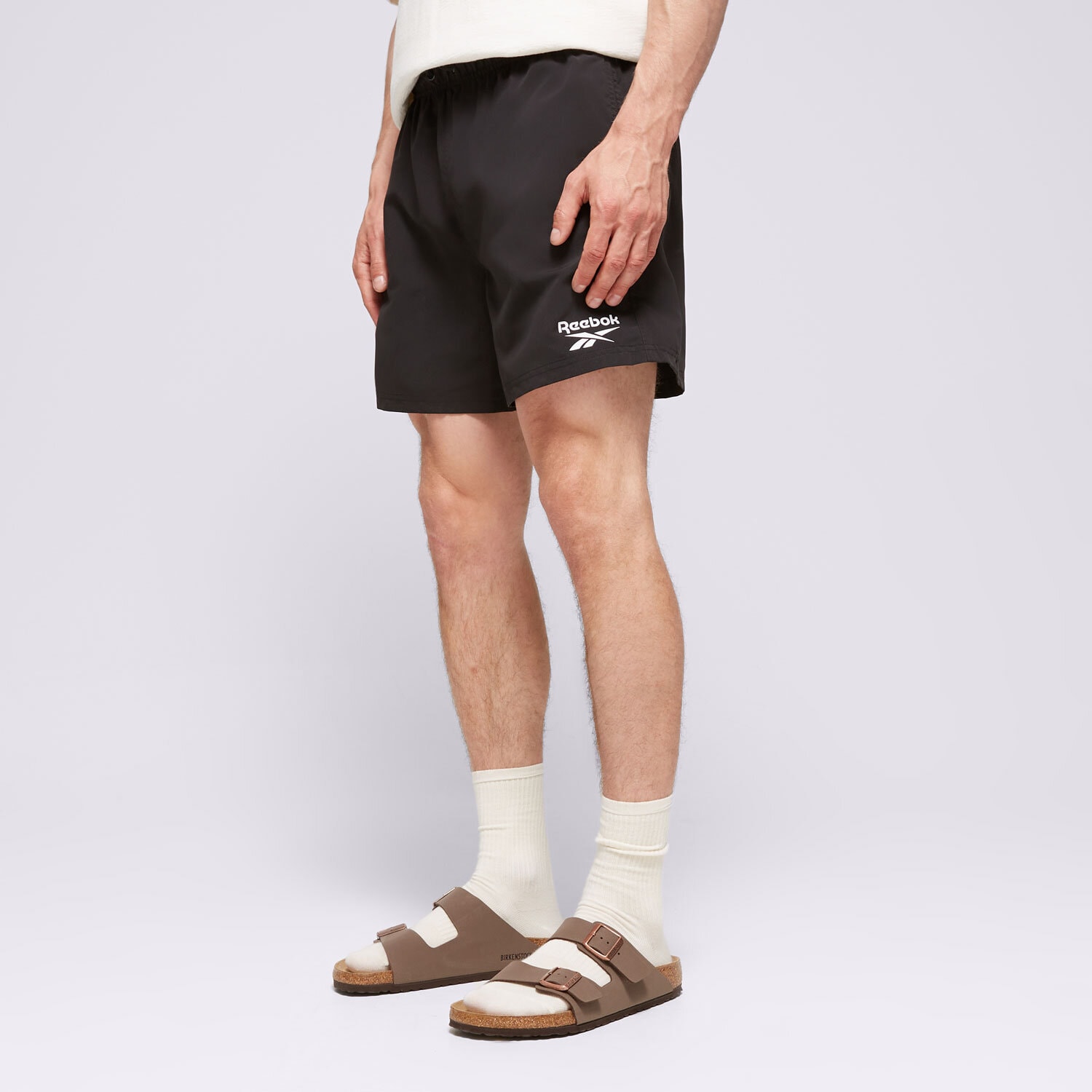 pánské kraťasy REEBOK ŠORTKY  YALE L5_71002_RBK_BK ČERNÁ