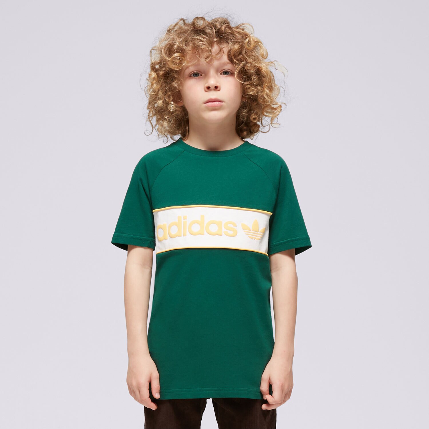 dětské tričko ADIDAS TRIČKO TEE BOY IP2652 ZELENÁ
