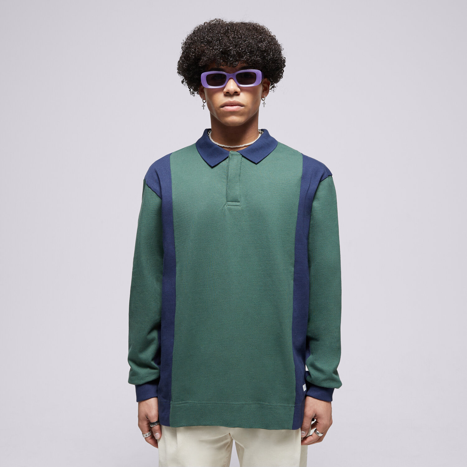 pánské polo tričko ELEMENT TRIČKO LAWEN LS ELYKT00159-GRT0 ZELENÁ