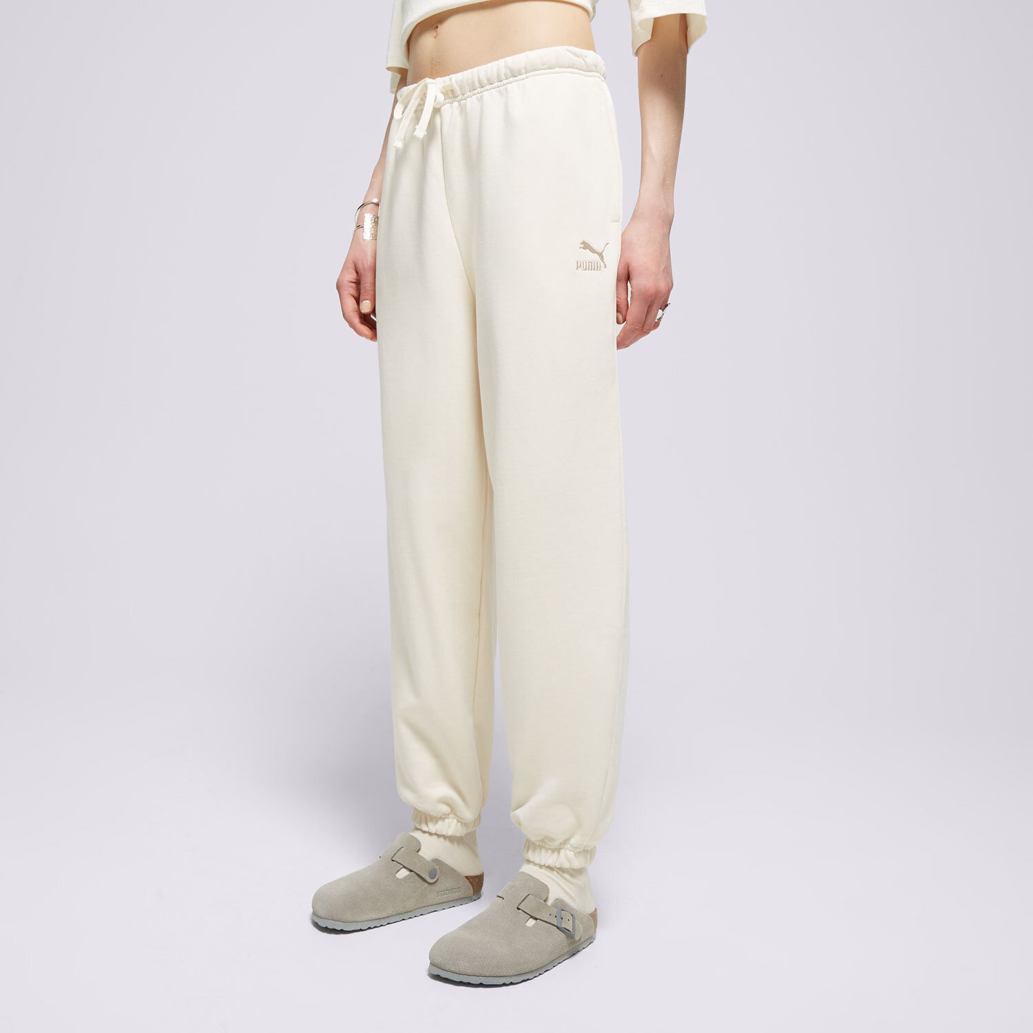 dámské kalhoty PUMA KALHOTY  BETTER CLASSICS 62423399 BÉŽOVÁ