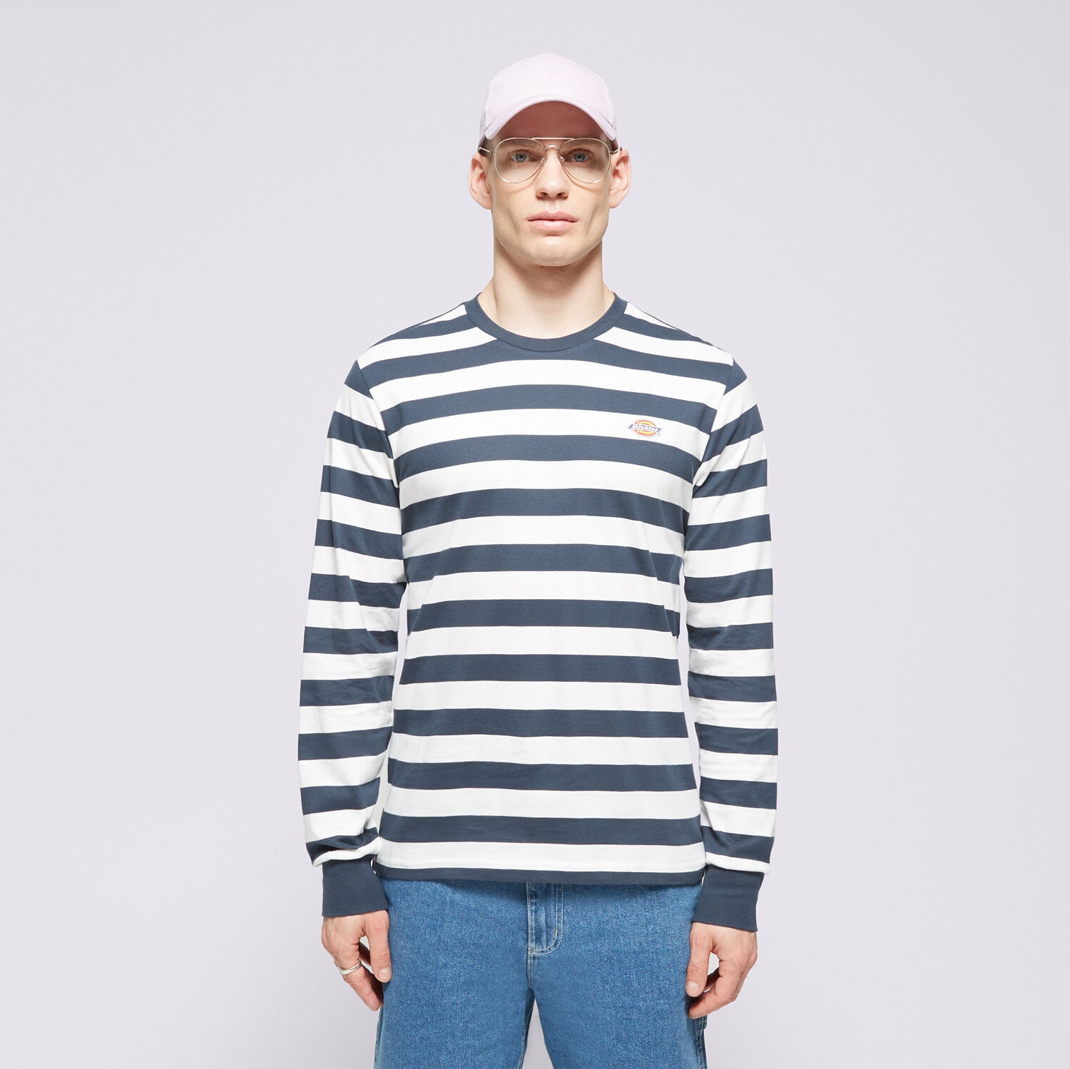 pánské tričko DICKIES TRIČKO RIVERGROVE DK0A4YFYAF01 TMAVOMODRÁ
