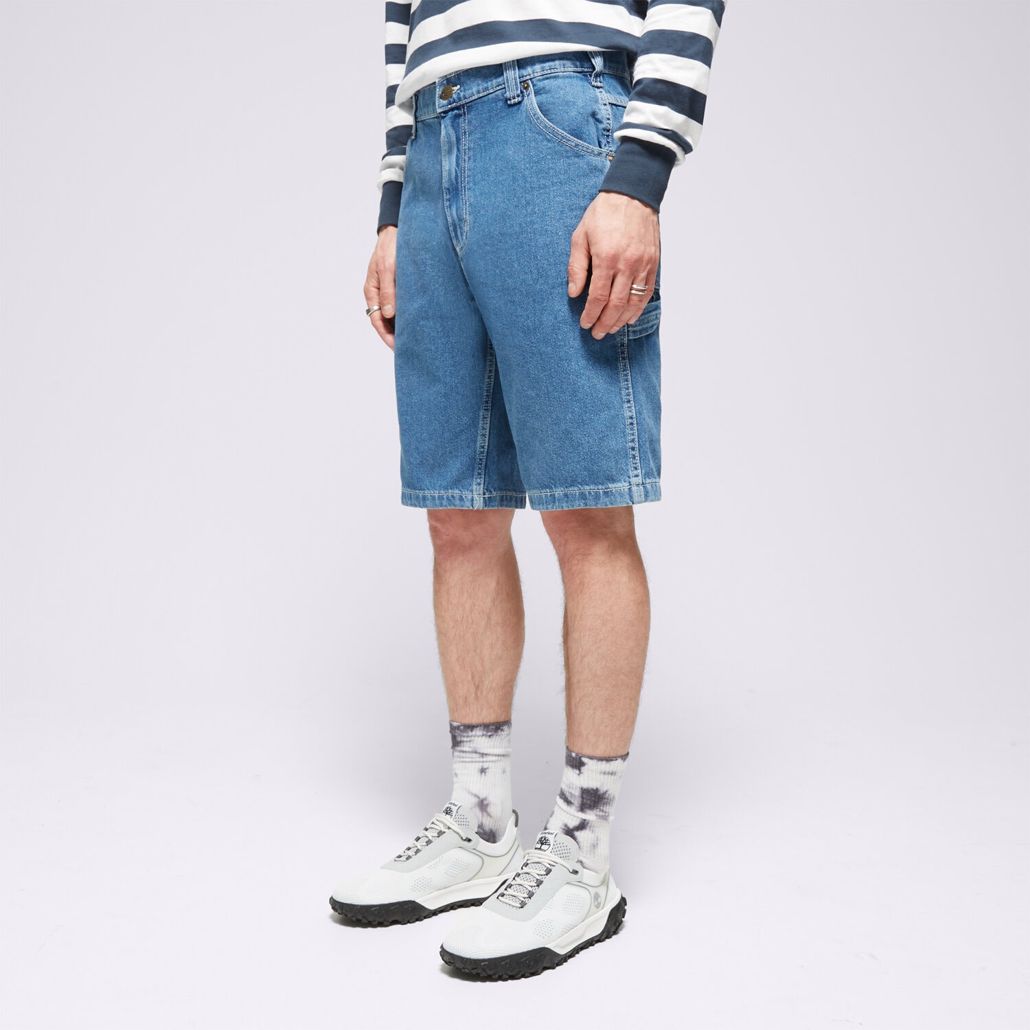 pánské kraťasy DICKIES ŠORTKY  GARYVILLE DNM SHORT DK0A4XCKCLB1 MODRÁ