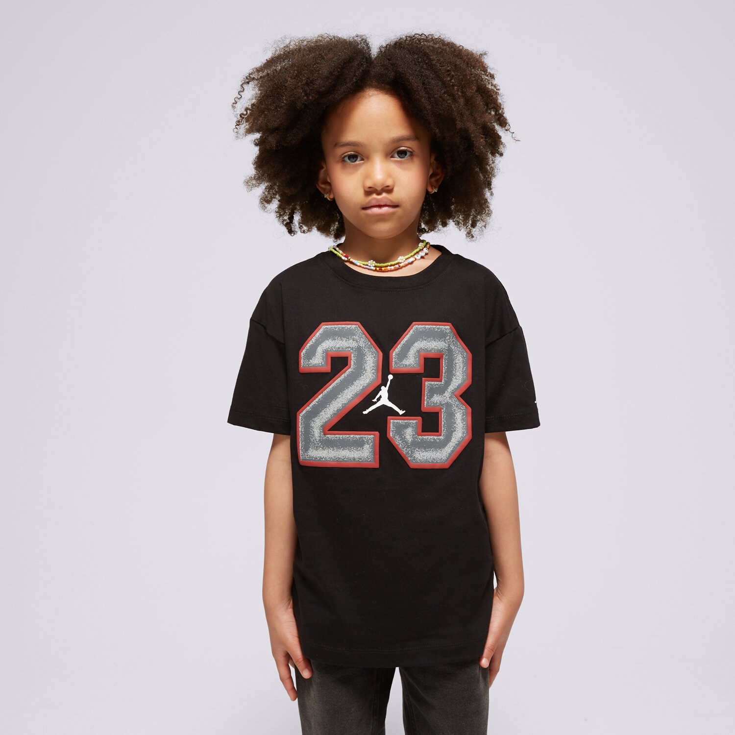 dětské tričko JORDAN TRIČKO 23 FLIGHT SS TEE GIRL 45C990-023 ČERNÁ