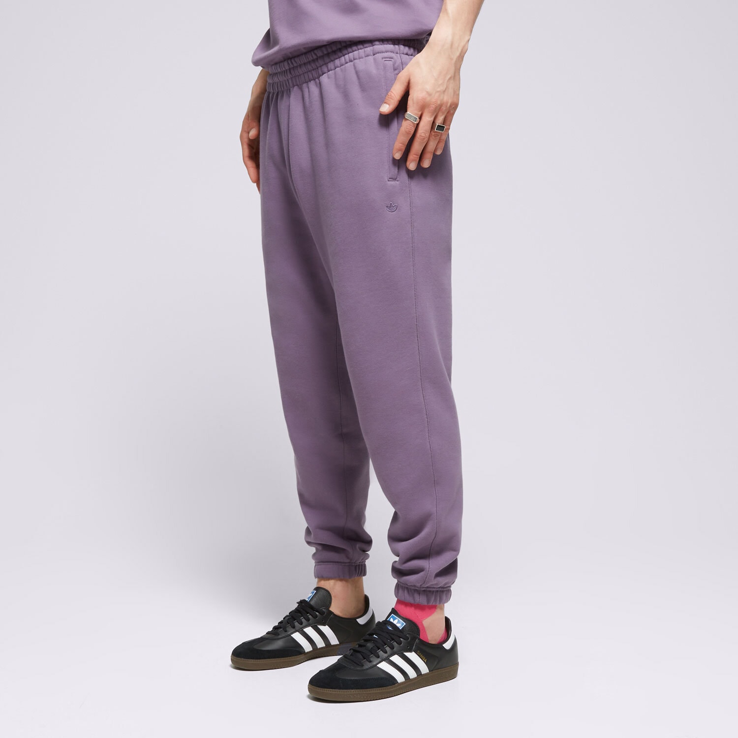 pánské kalhoty ADIDAS KALHOTY  C PANTS FT IR7890 FIALOVÁ