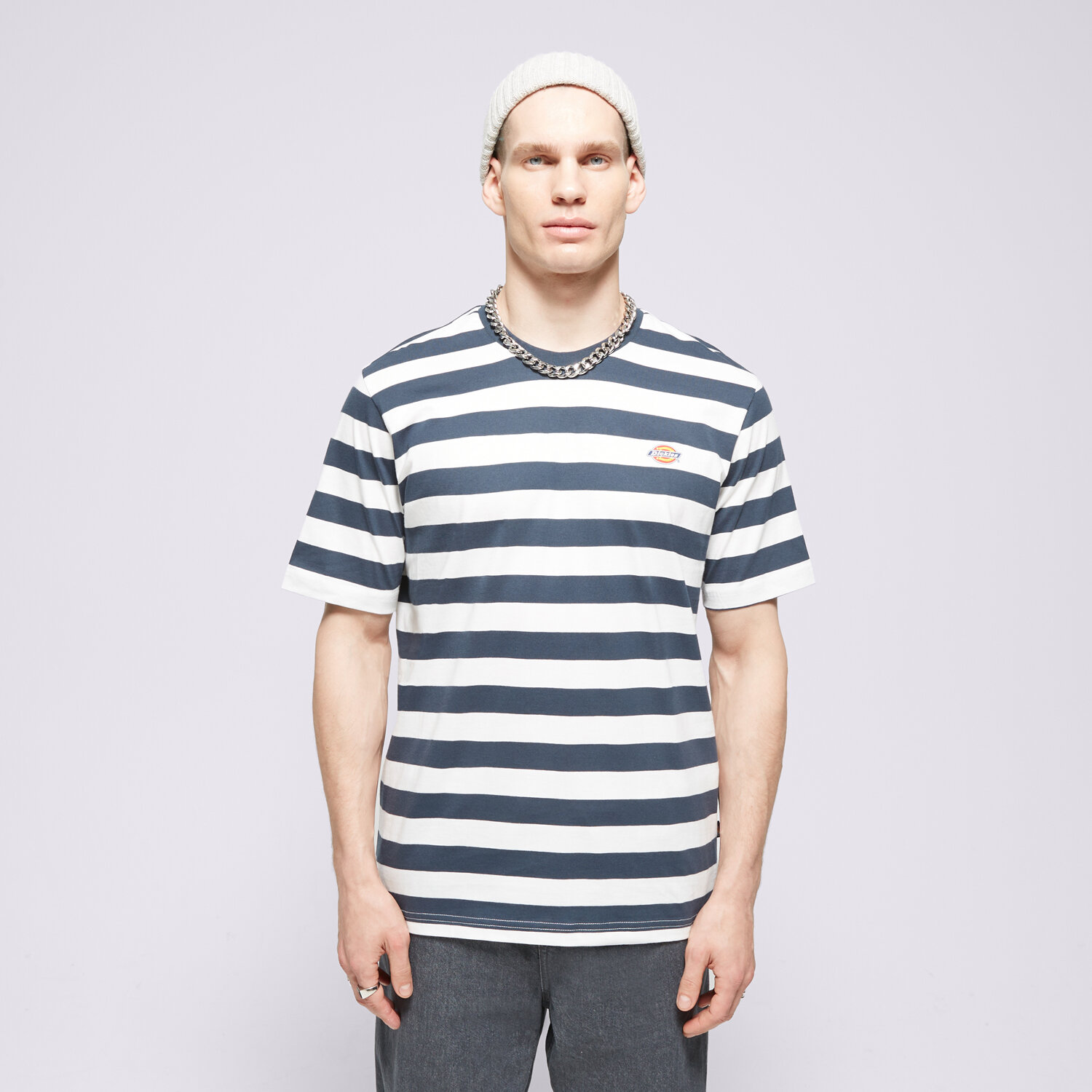 pánské tričko DICKIES TRIČKO RIVERGROVE DK0A4Y8YAF01 TMAVOMODRÁ