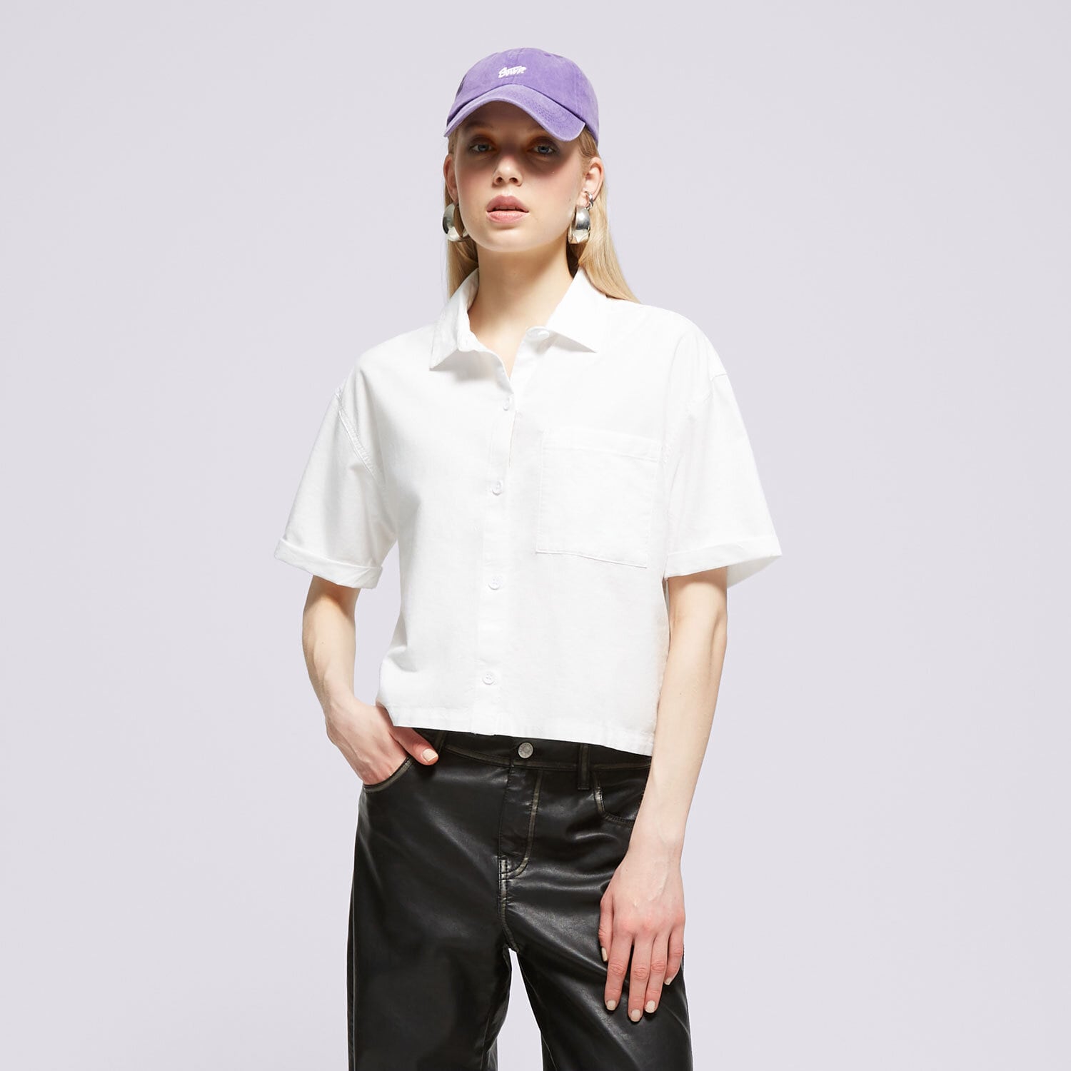 dámské tričko VANS KOŠILE MCMILLAN VN000F74WHT1 BÍLÁ