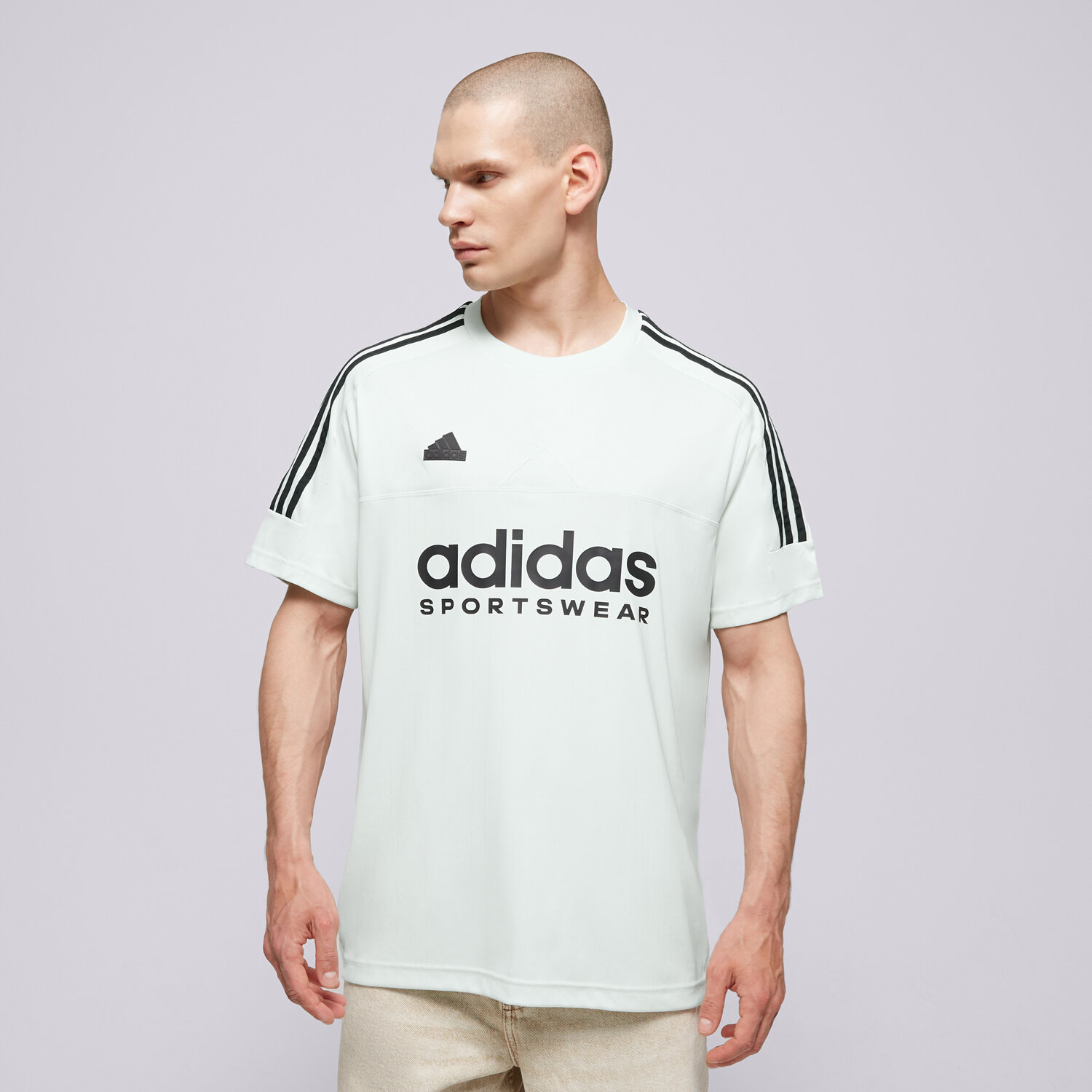 pánské tričko ADIDAS TRIČKO M TIRO TEE Q1 IS1502 BÍLÁ