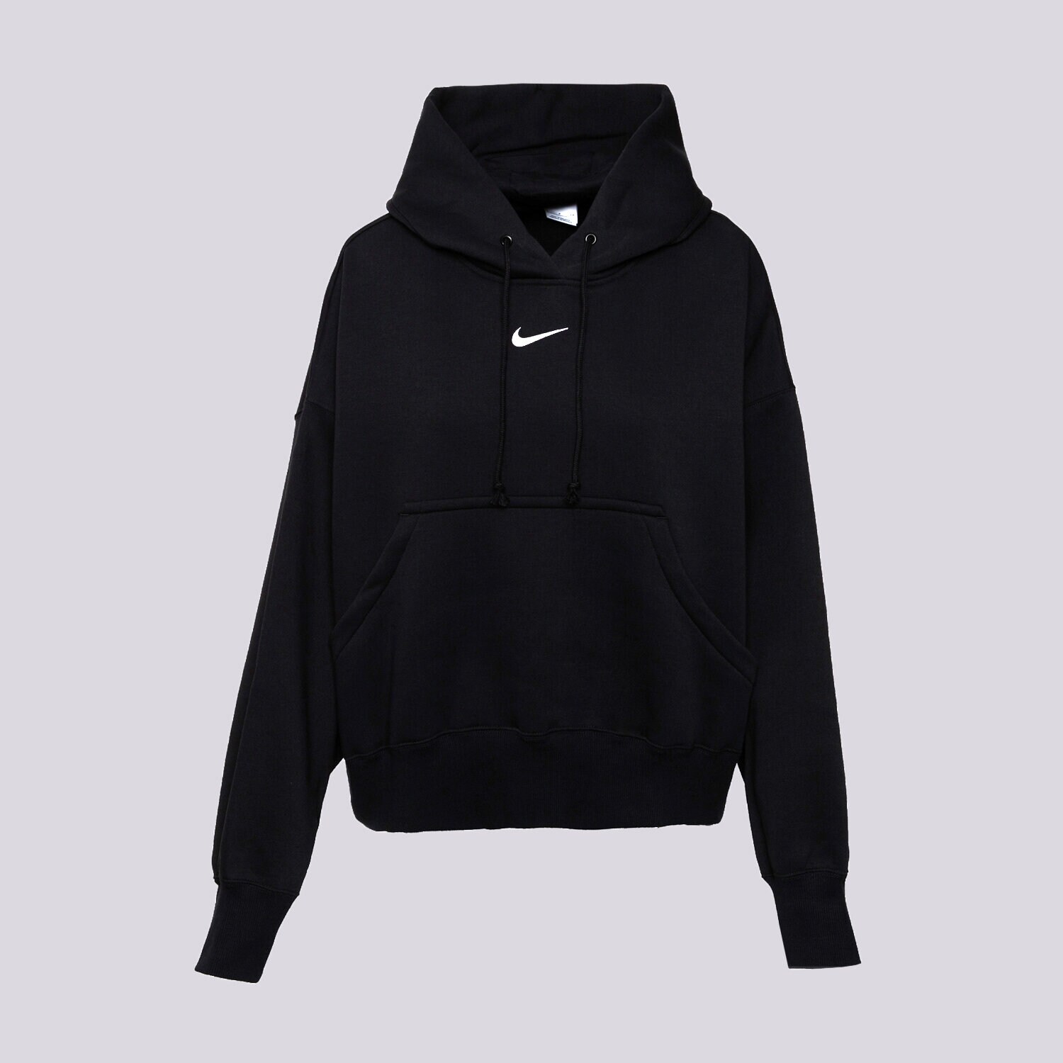 dámská mikina NIKE MIKINA W NSW PHNX FLC OOS PO HOODIE DQ5858-010 ČERNÁ