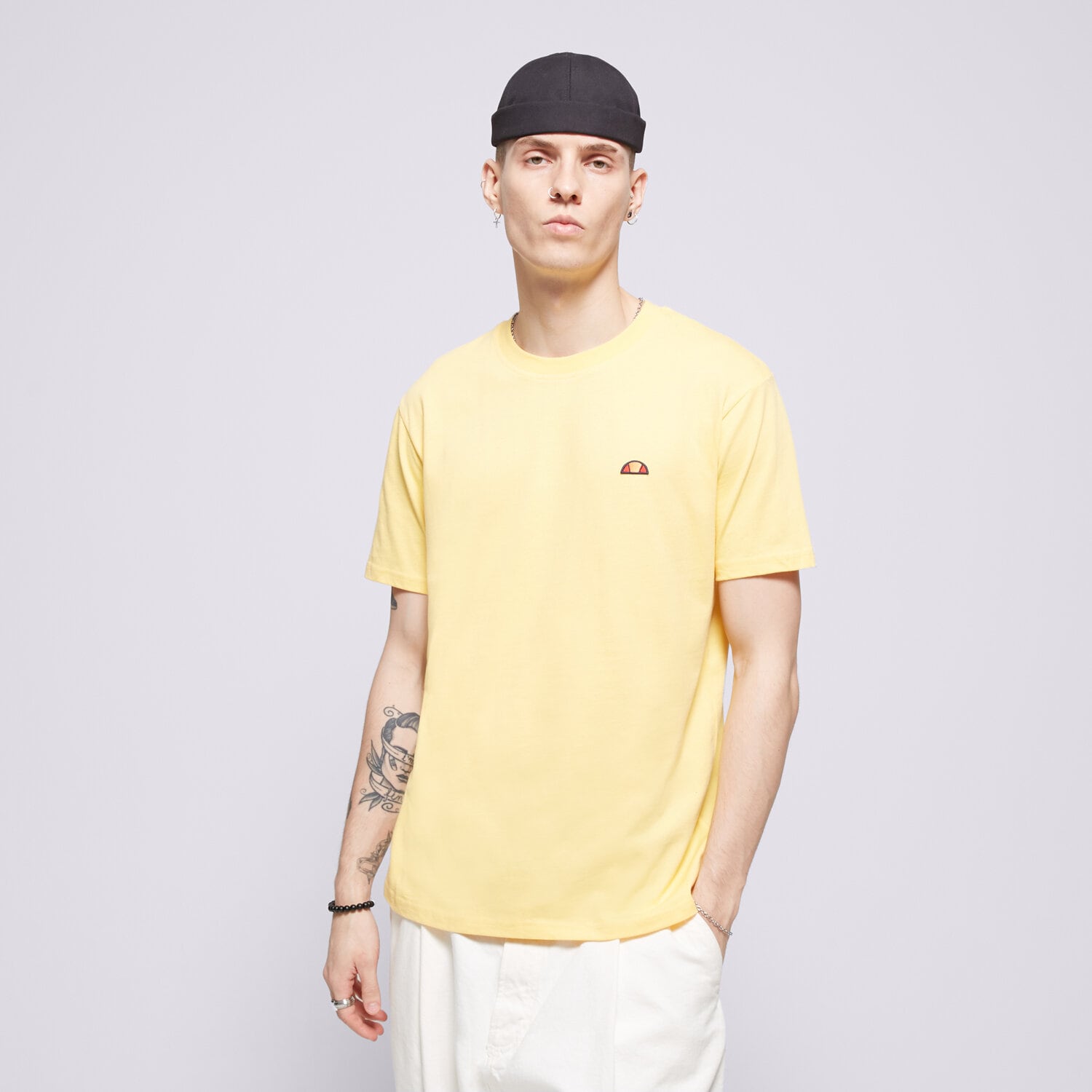 pánské tričko ELLESSE TRIČKO AZZINA YELLOW SMG19603606 ŽLUTÁ