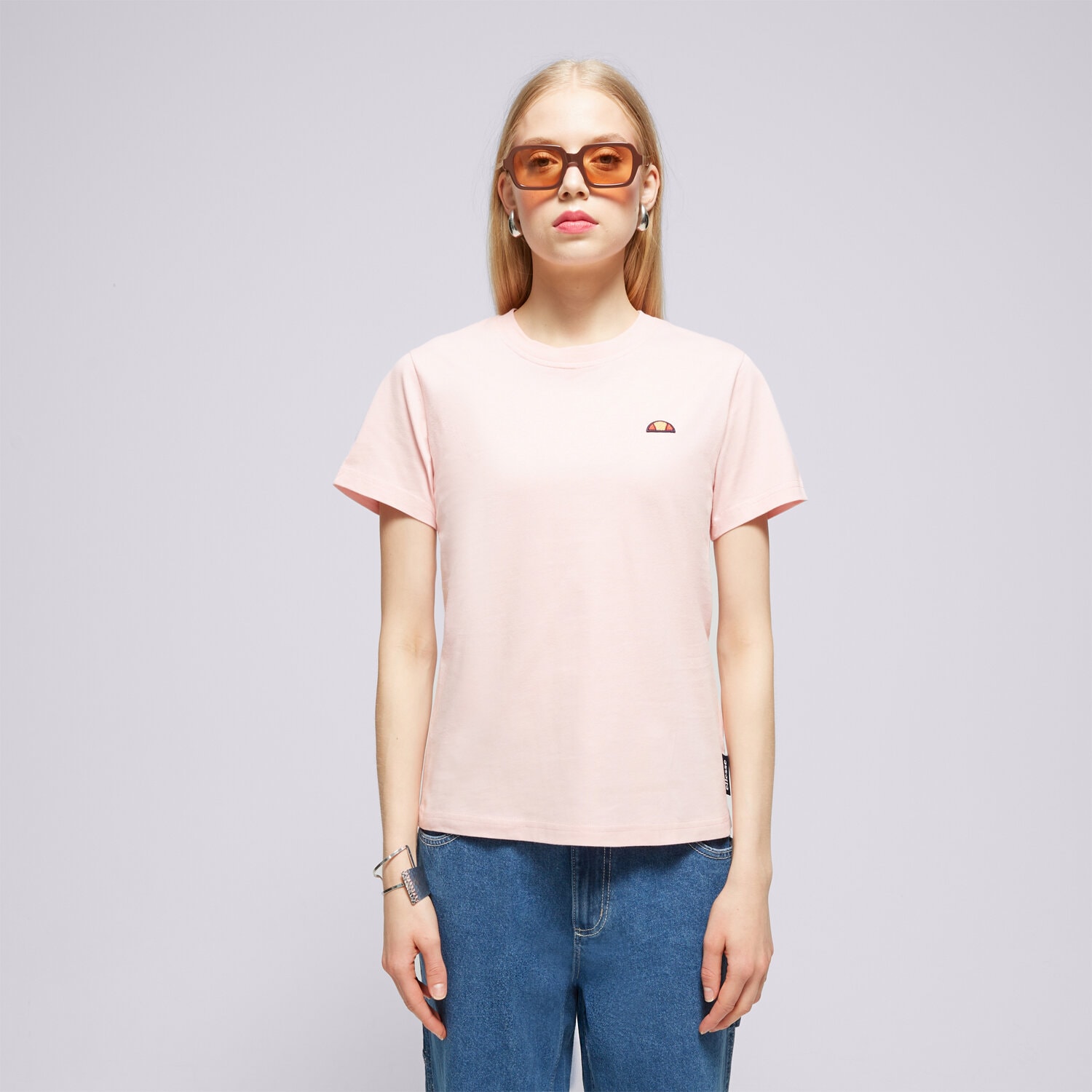dámské tričko ELLESSE TRIČKO MELINDA LIGHT PINK SMG19604808 RŮŽOVÁ