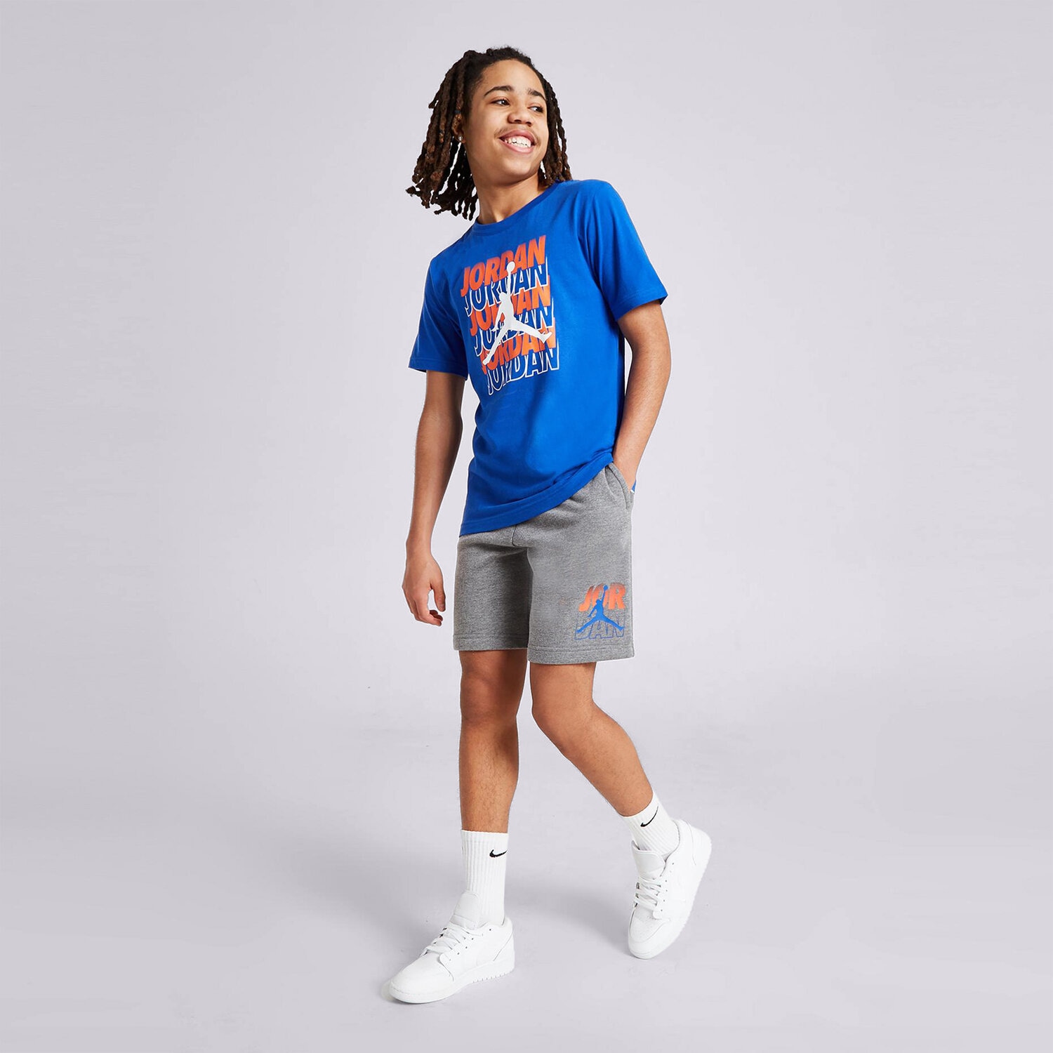 JORDAN ŠORTKY  RPT FADE SHORT GRY 95C378-GEH ČERNÁ