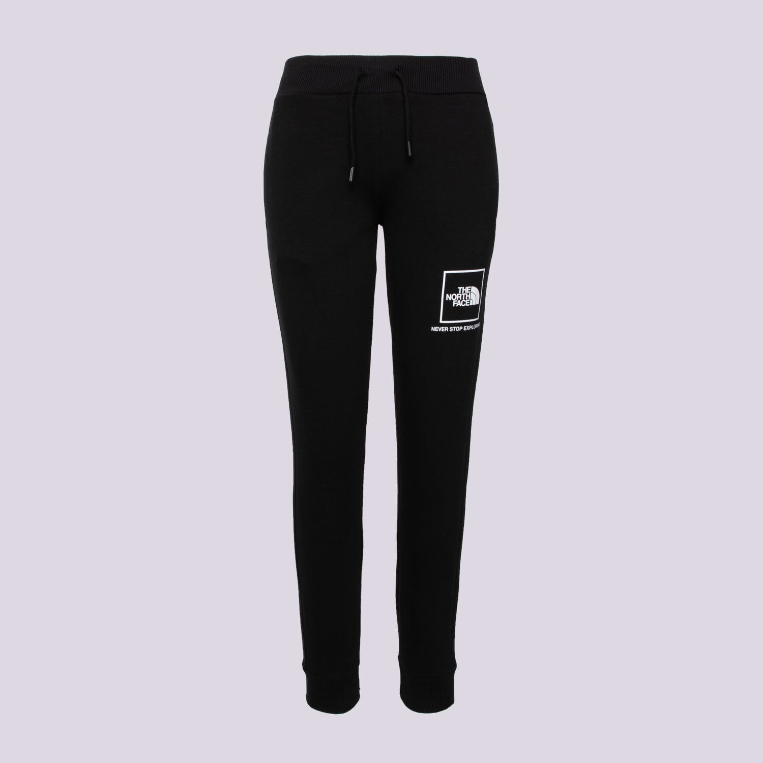 dámské kalhoty THE NORTH FACE SMALL BOX PANT BLACK/WHITE . NF0A7ZGCKY41 ČERNÁ