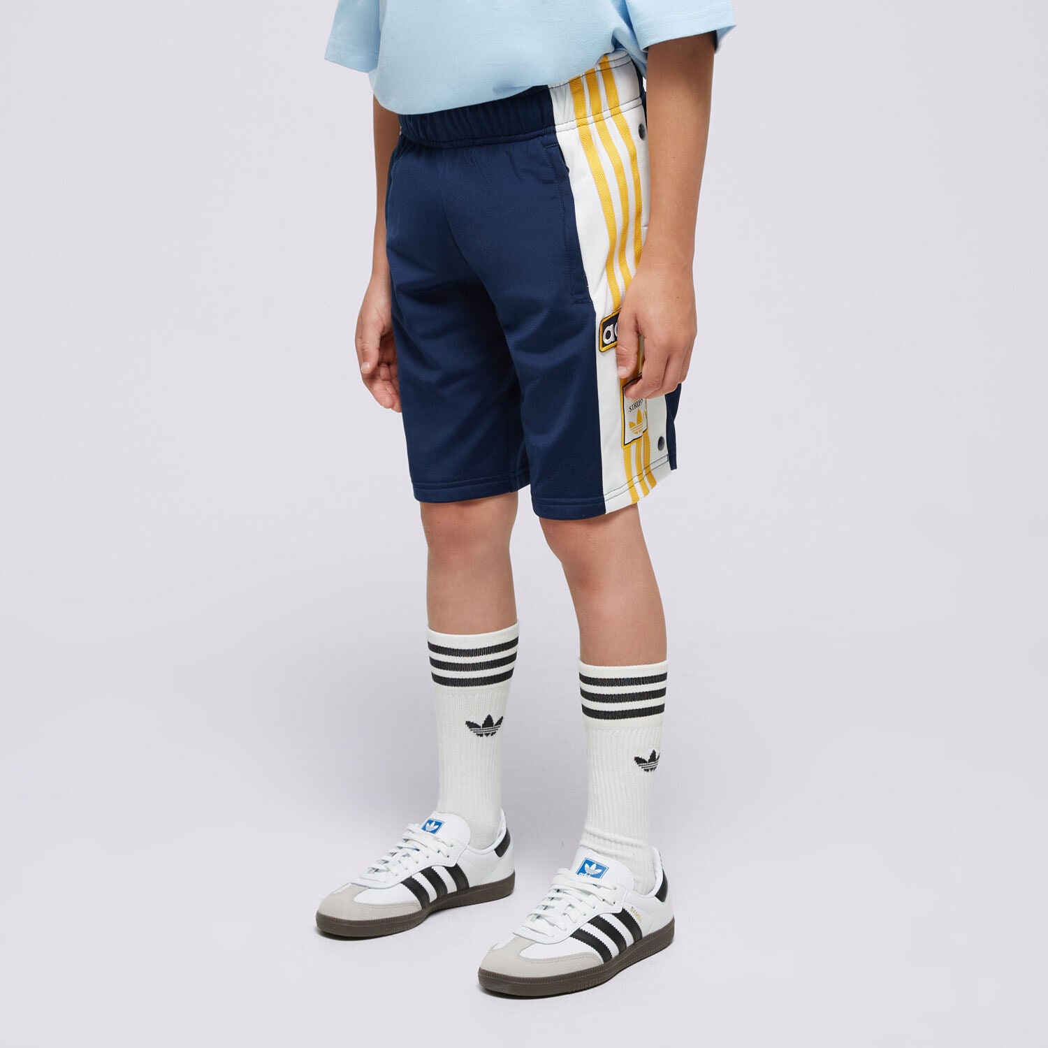 ADIDAS ŠORTKY  SHORTS BOY IN2118 TMAVOMODRÁ
