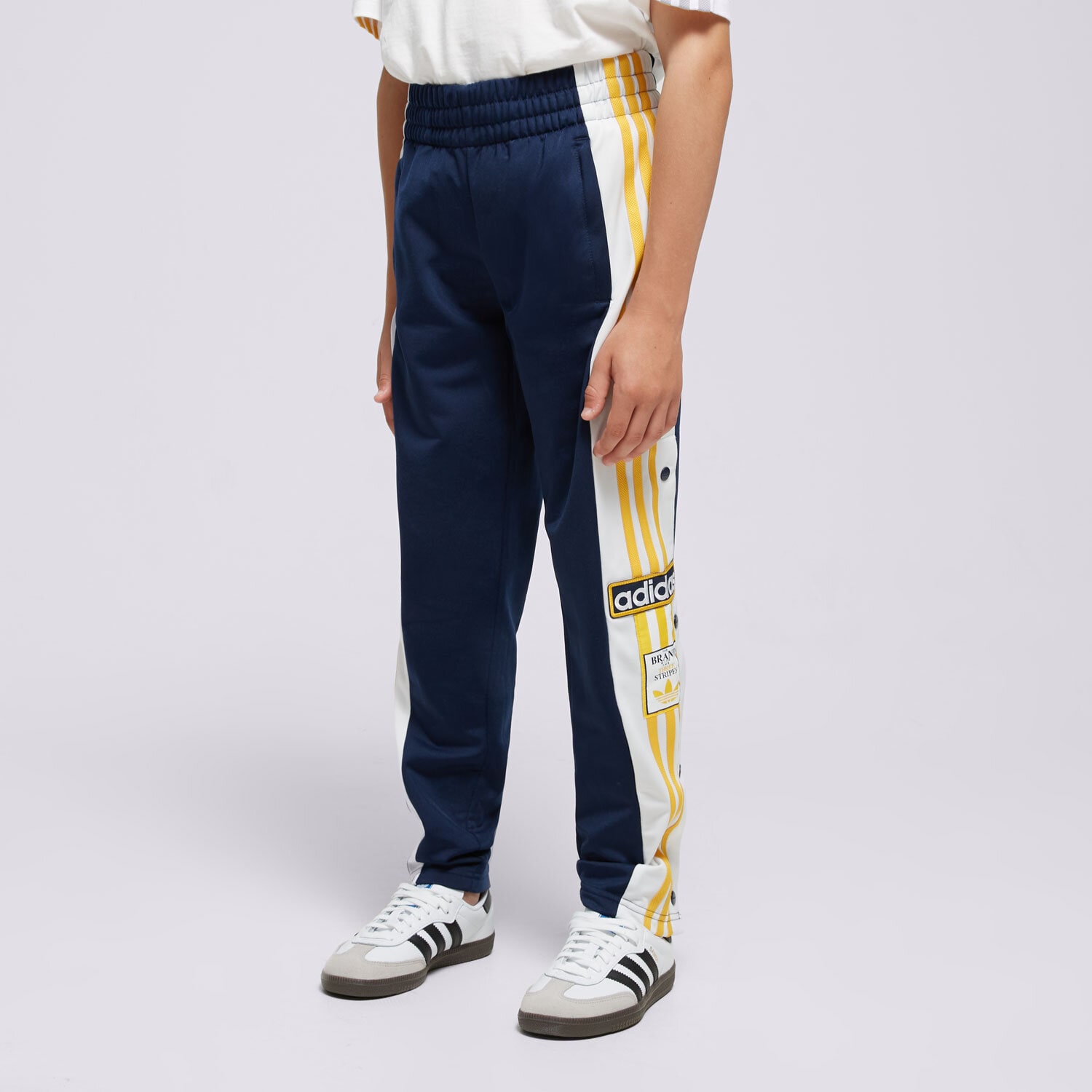 dětské kalhoty ADIDAS KALHOTY  ADI BREAK P BOY IM8434 TMAVOMODRÁ