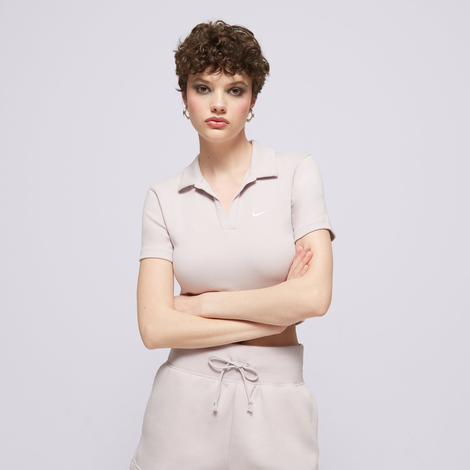 dámské tričko NIKE TRIČKO W NSW ESSNTL SS TRIČKO CRP TOP DV7884-019 RŮŽOVÁ