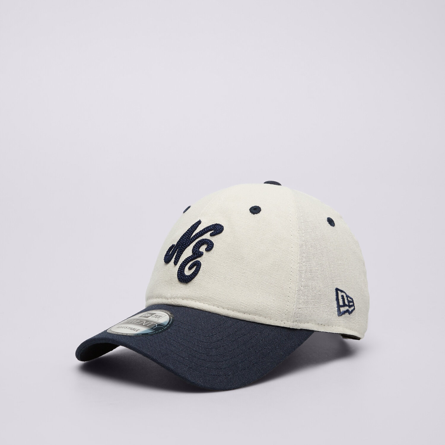 pánská kšiltovka NEW ERA ČEPICE LINEN SCRIPT 920 NE NONE 60503546 BÍLÁ