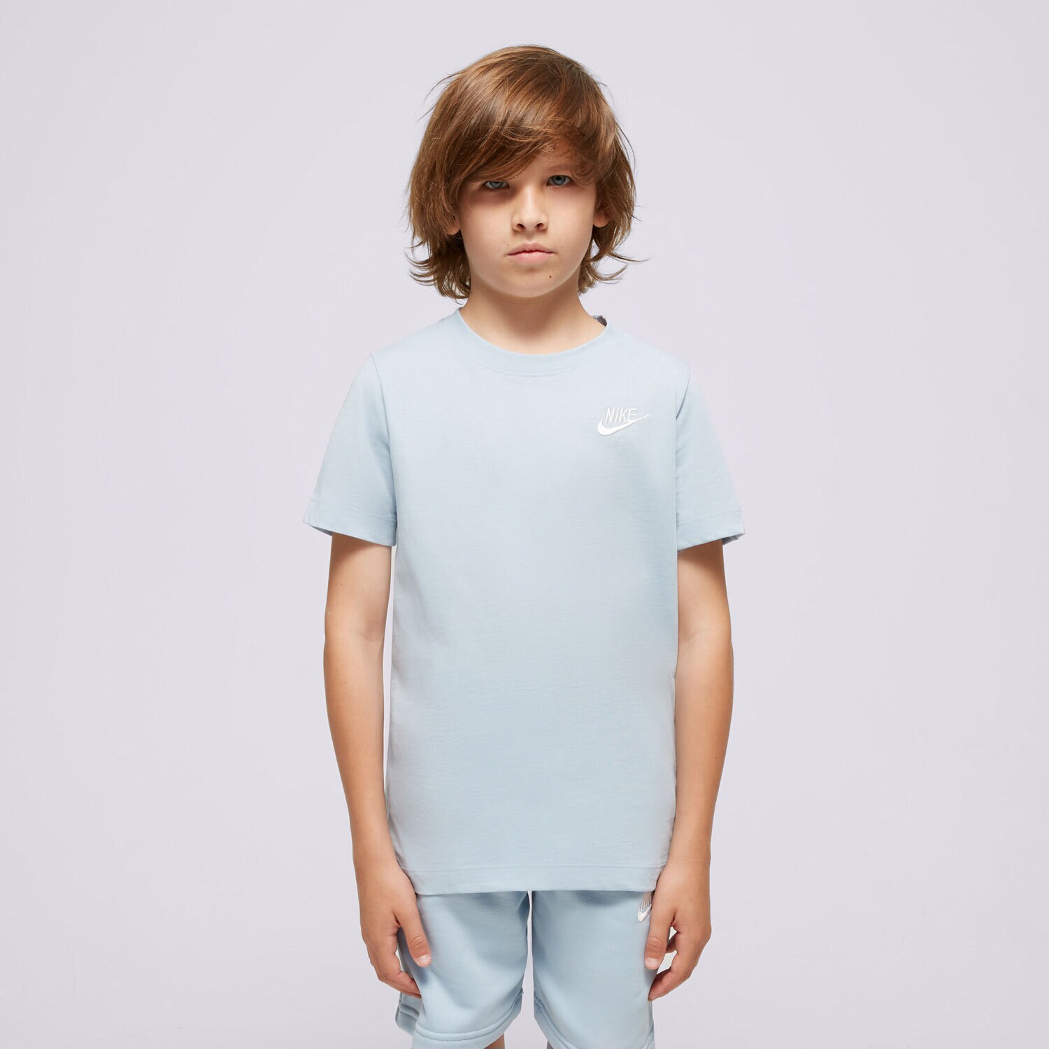 dětské tričko NIKE TRIČKO K NSW TEE EMB FUTURA B AR5254-440 MODRÁ
