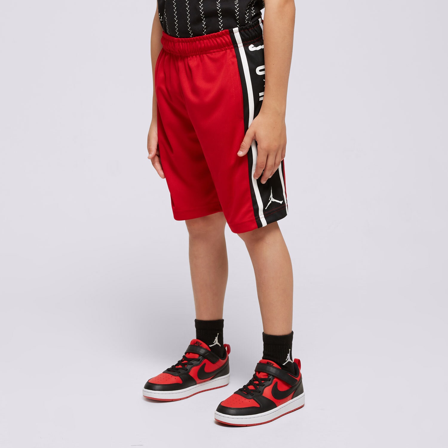 JORDAN ŠORTKY  HBR BBALL SHORT RED B 957115-R78 ČERVENÁ