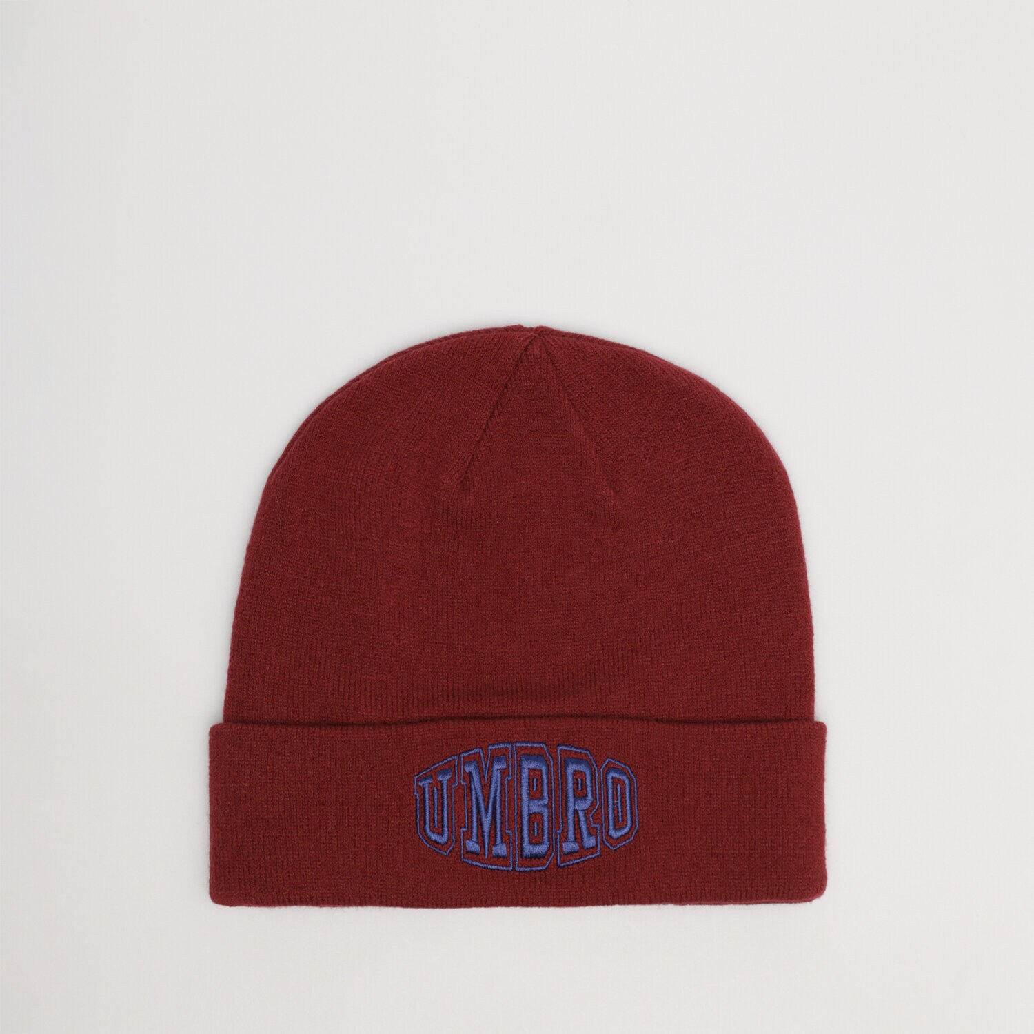 dětská čepice UMBRO ČEPICE ZIMNÍ VARSITY BEANIE 66321U-LSV BORDOVÁ