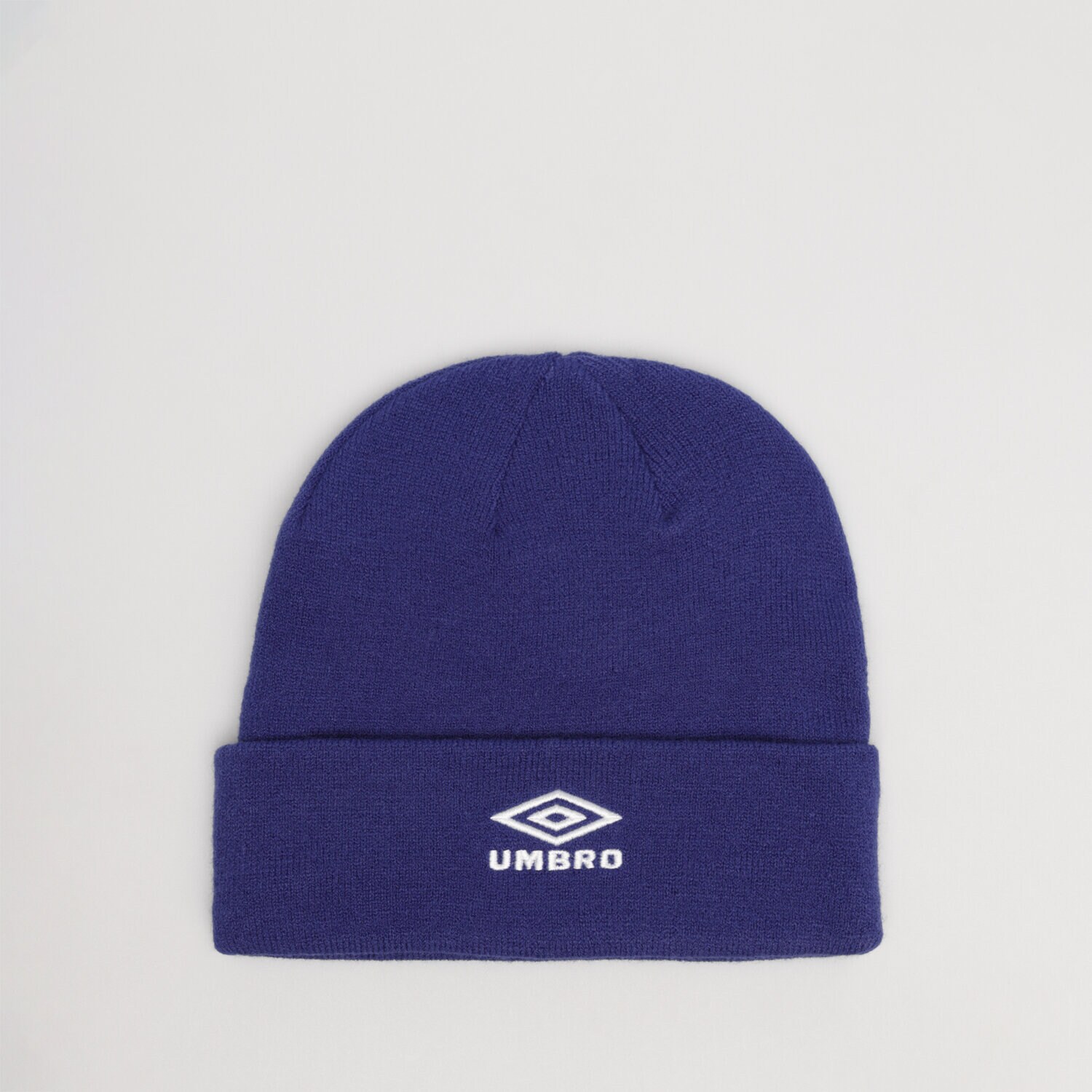 dětská čepice UMBRO ČEPICE ZIMNÍ LIFESTYLE LOGO BEANIE 66355U-7AN MODRÁ