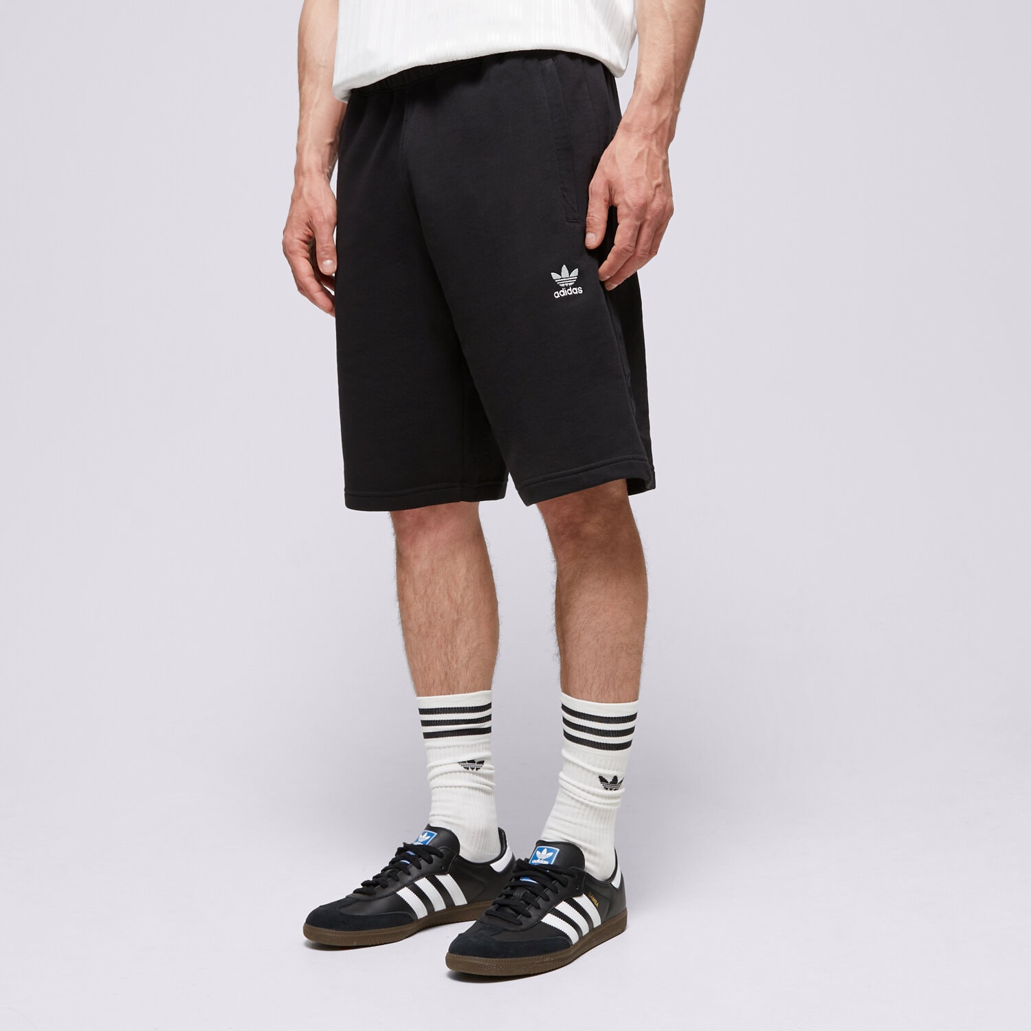 pánské kraťasy ADIDAS ŠORTKY  ESSENTIAL SHORT IR6849 ČERNÁ