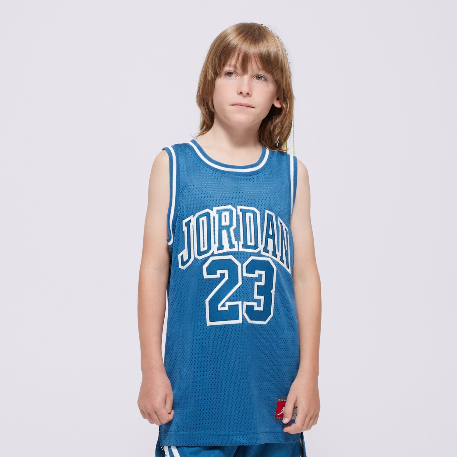 JORDAN TOP JDN JORDAN 23 JERSEY BOY 95A773-U1R MODRÁ