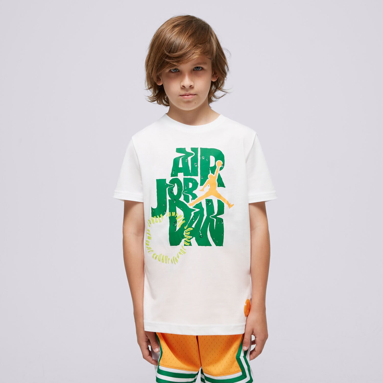 dětské tričko JORDAN TRIČKO JDB FUEL UP COOL DOWN DROPS SS BOY 95D150-001 BÍLÁ